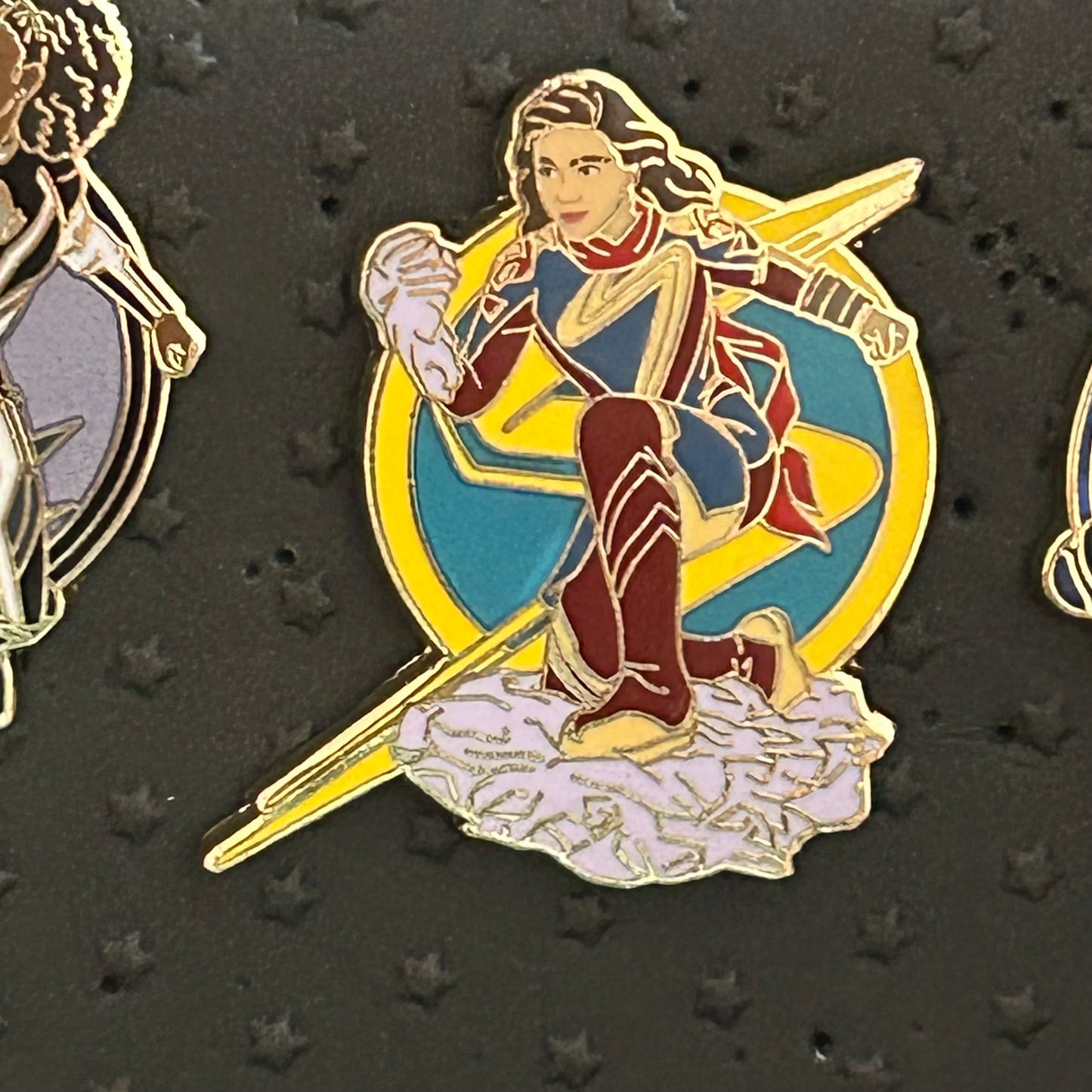 FULL SET - 2023 - Ms Marvel, Photon, and Captain Marvel - LR - Disney Pins