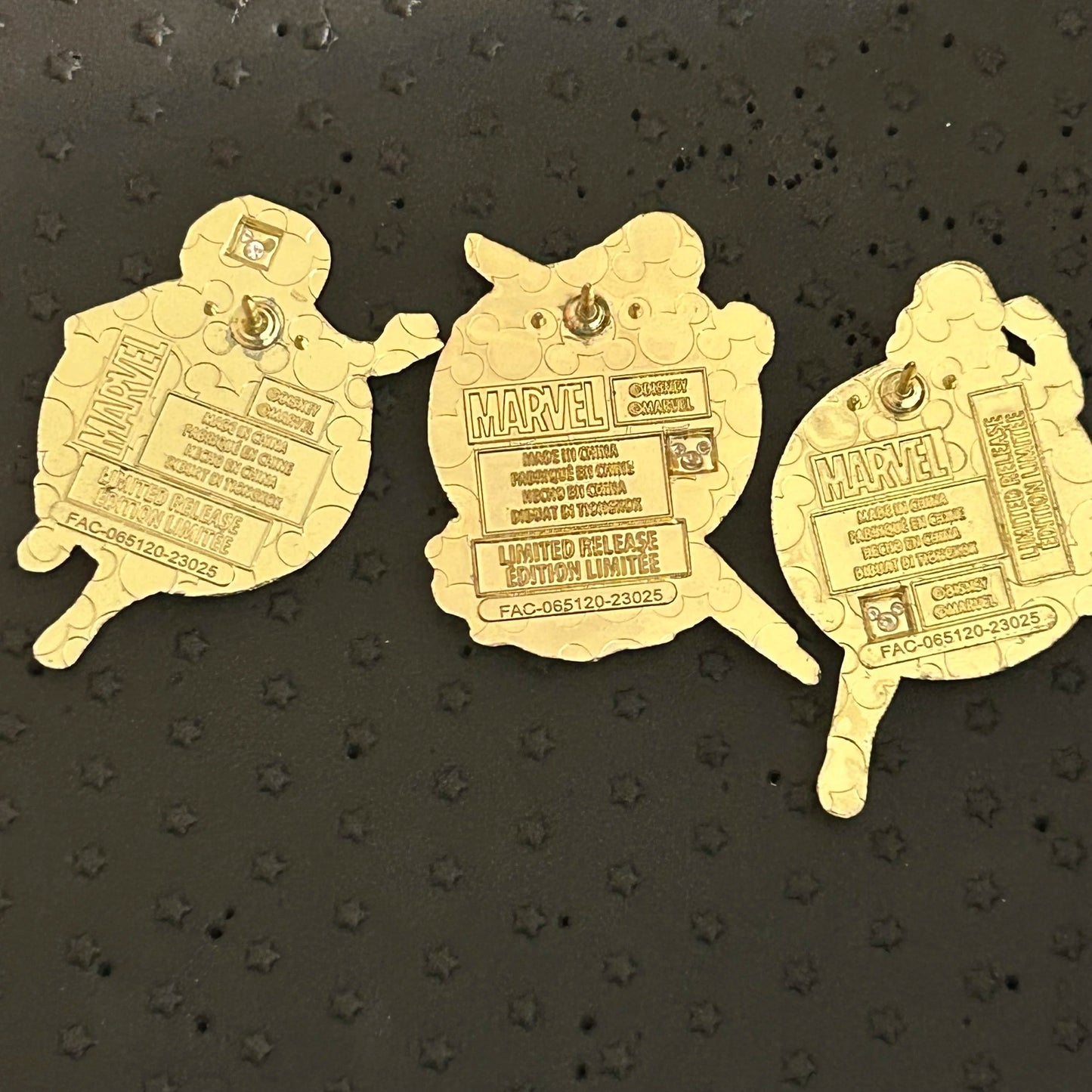 FULL SET - 2023 - Ms Marvel, Photon, and Captain Marvel - LR - Disney Pins
