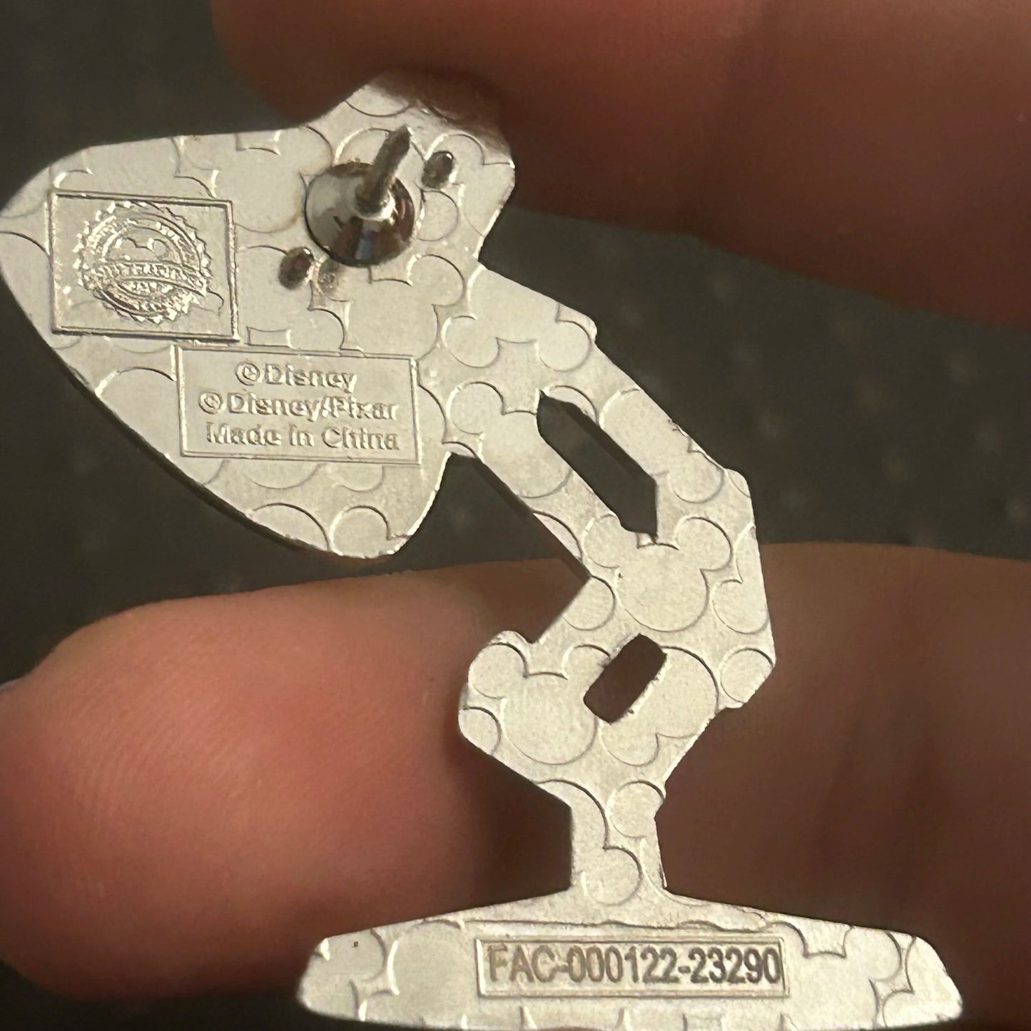 2019 - Luxo Jr - Pixar Logo - Lamp - Disney Pin