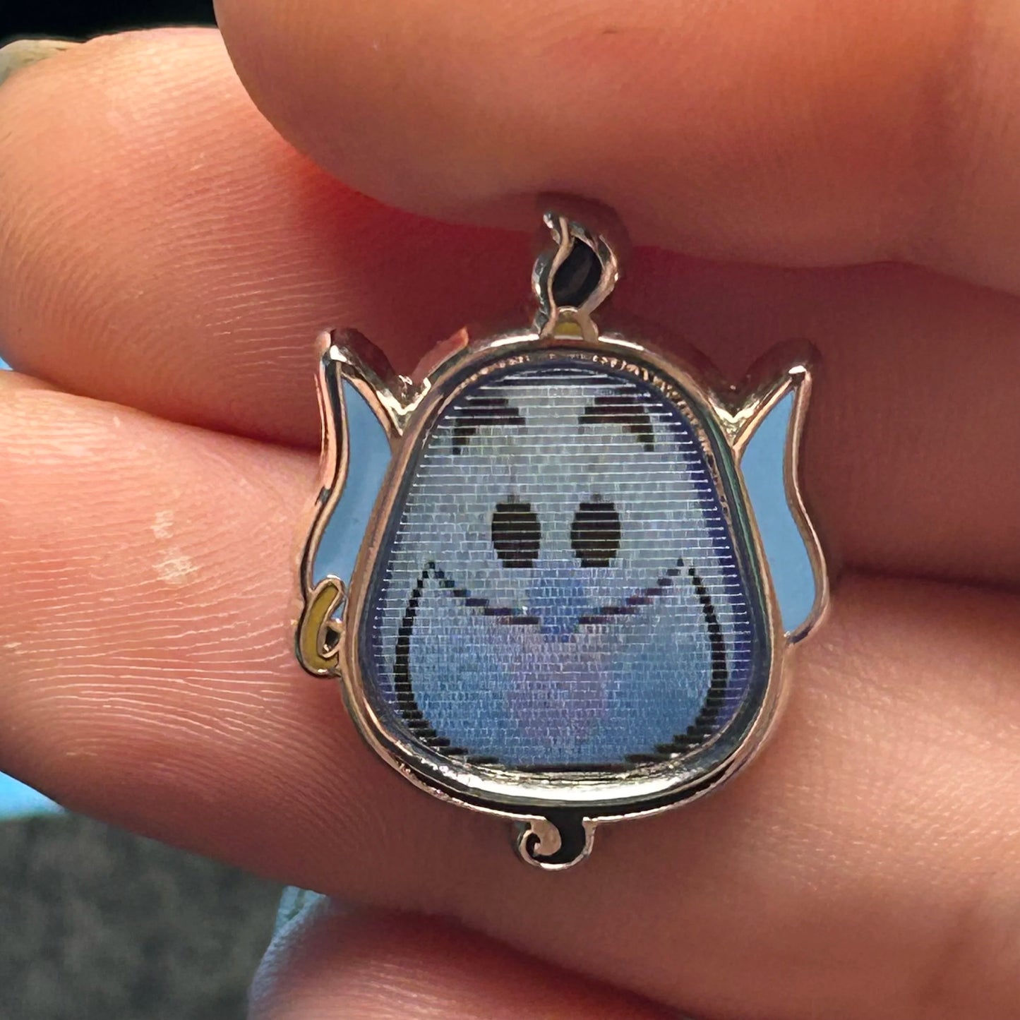 2018 - Genie - Head - Aladdin - Lenticular - Tiny - Disney Pin