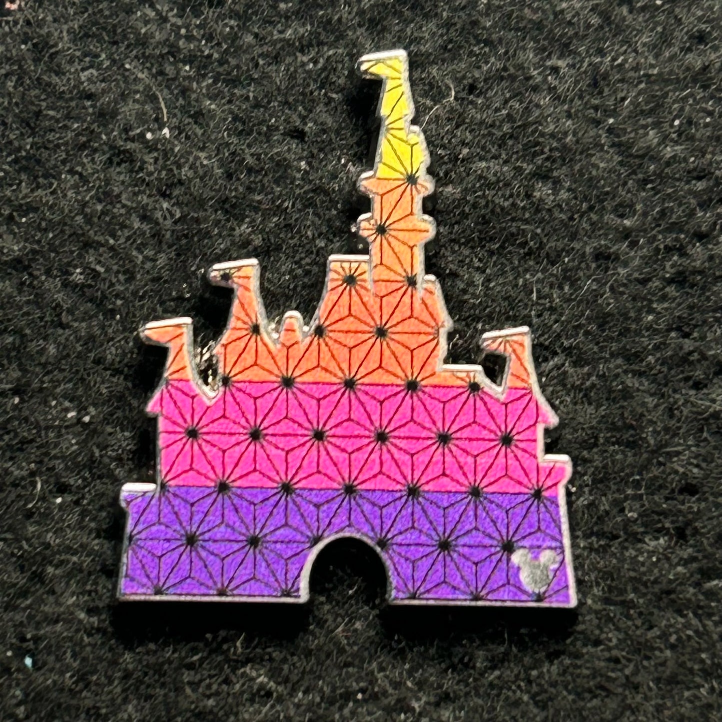 2025 - Epcot - Castle - WDW - HD - Chaser - Disney Pin