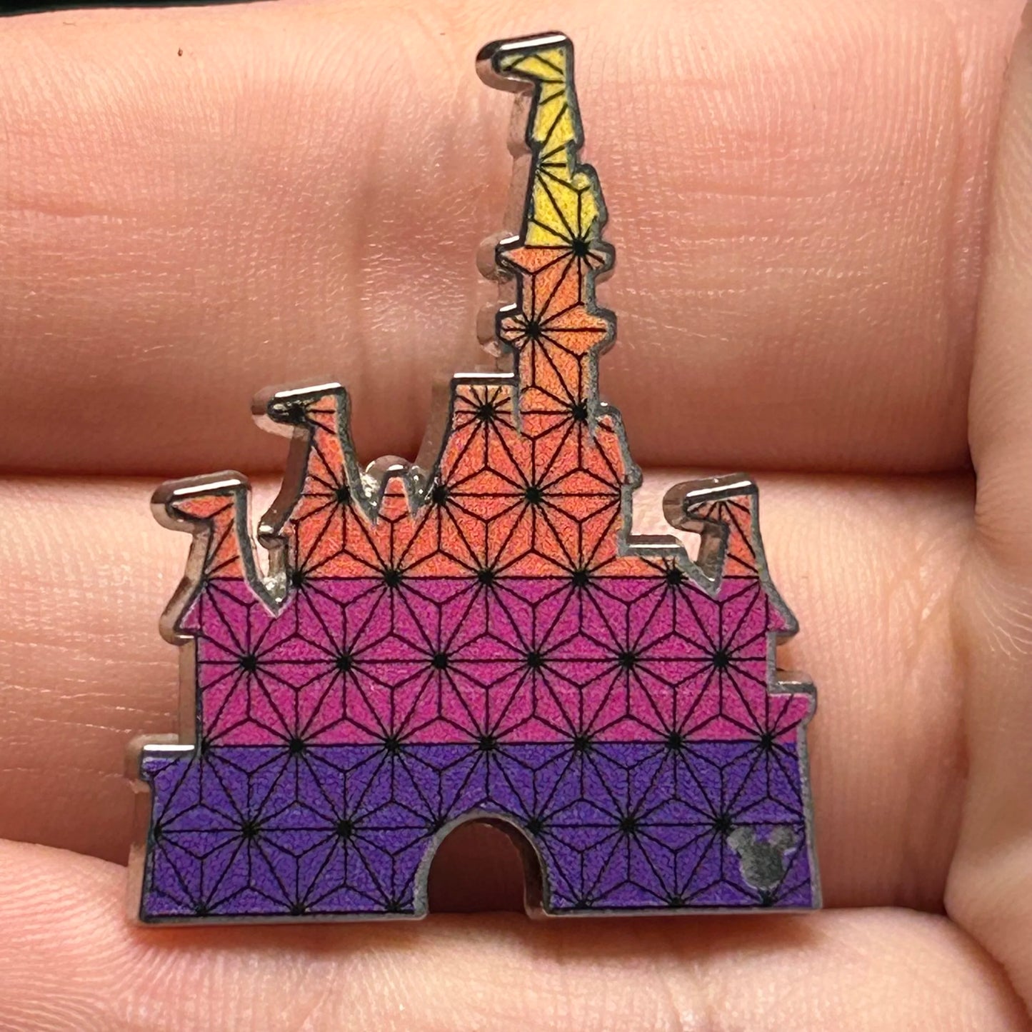 2025 - Epcot - Castle - WDW - HD - Chaser - Disney Pin