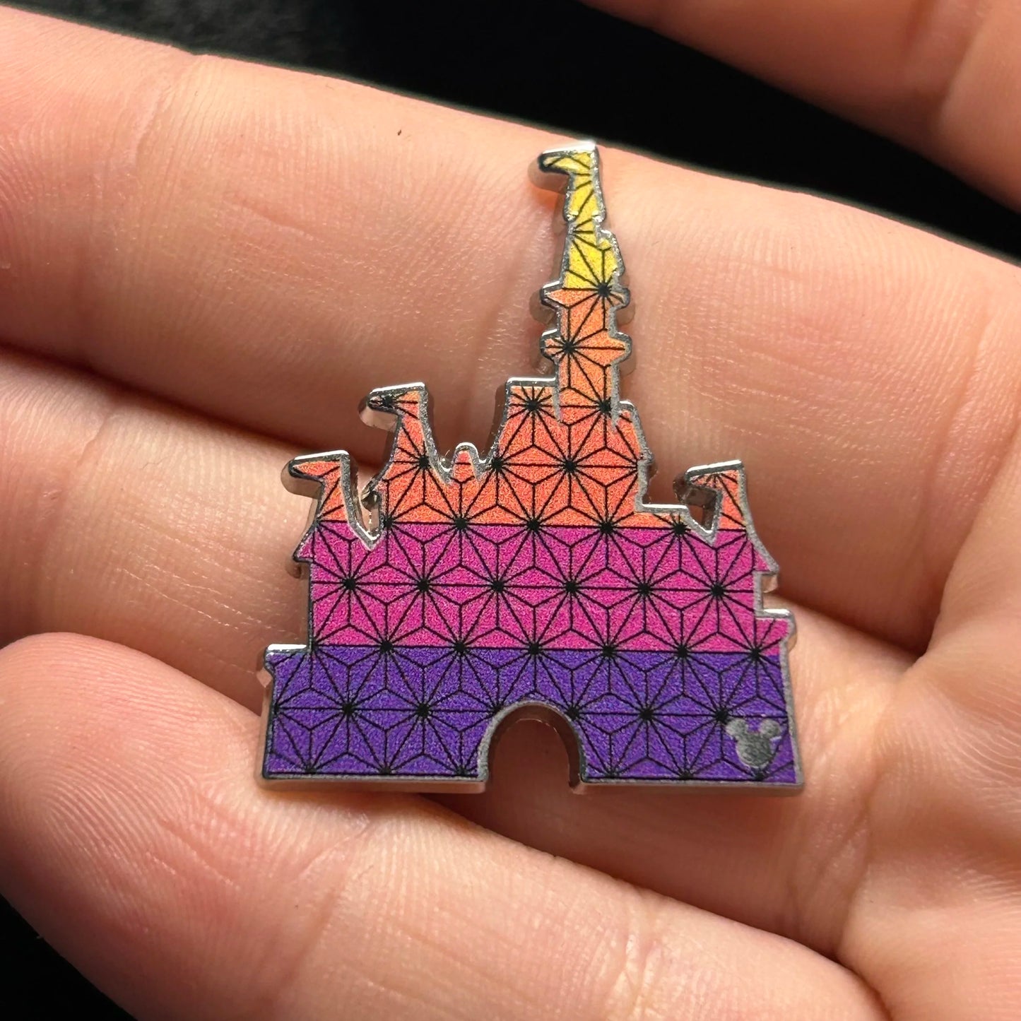 2025 - Epcot - Castle - WDW - HD - Chaser - Disney Pin
