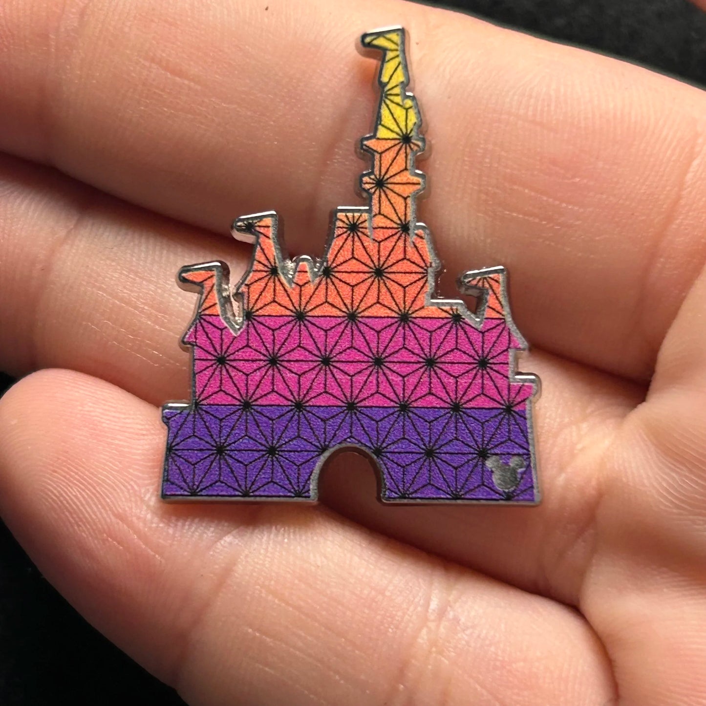 2025 - Epcot - Castle - WDW - HD - Chaser - Disney Pin