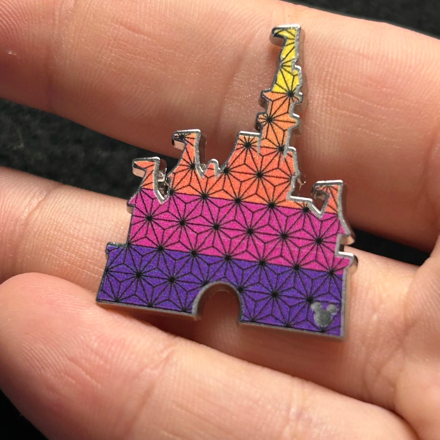 2025 - Epcot - Castle - WDW - HD - Chaser - Disney Pin