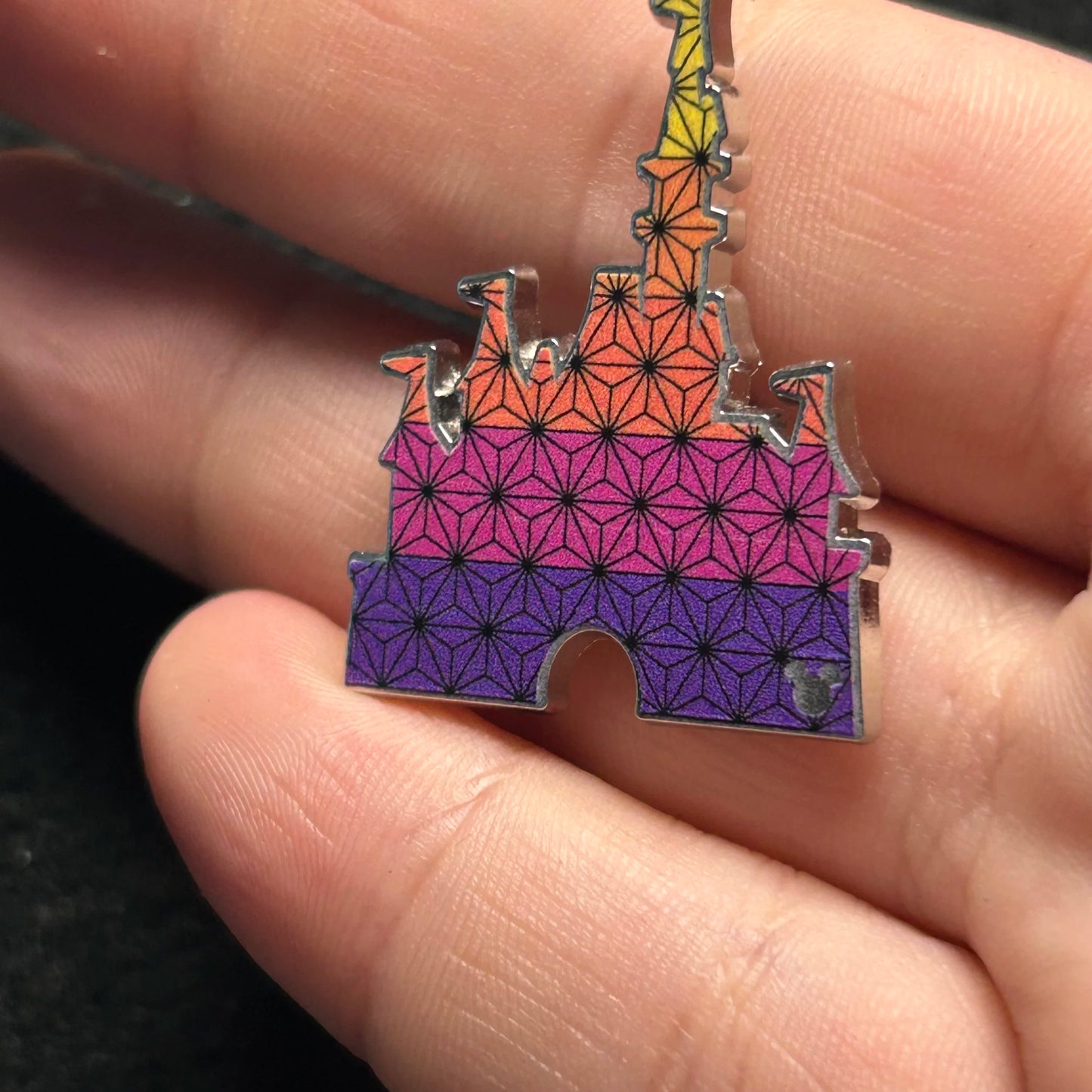2025 - Epcot - Castle - WDW - HD - Chaser - Disney Pin