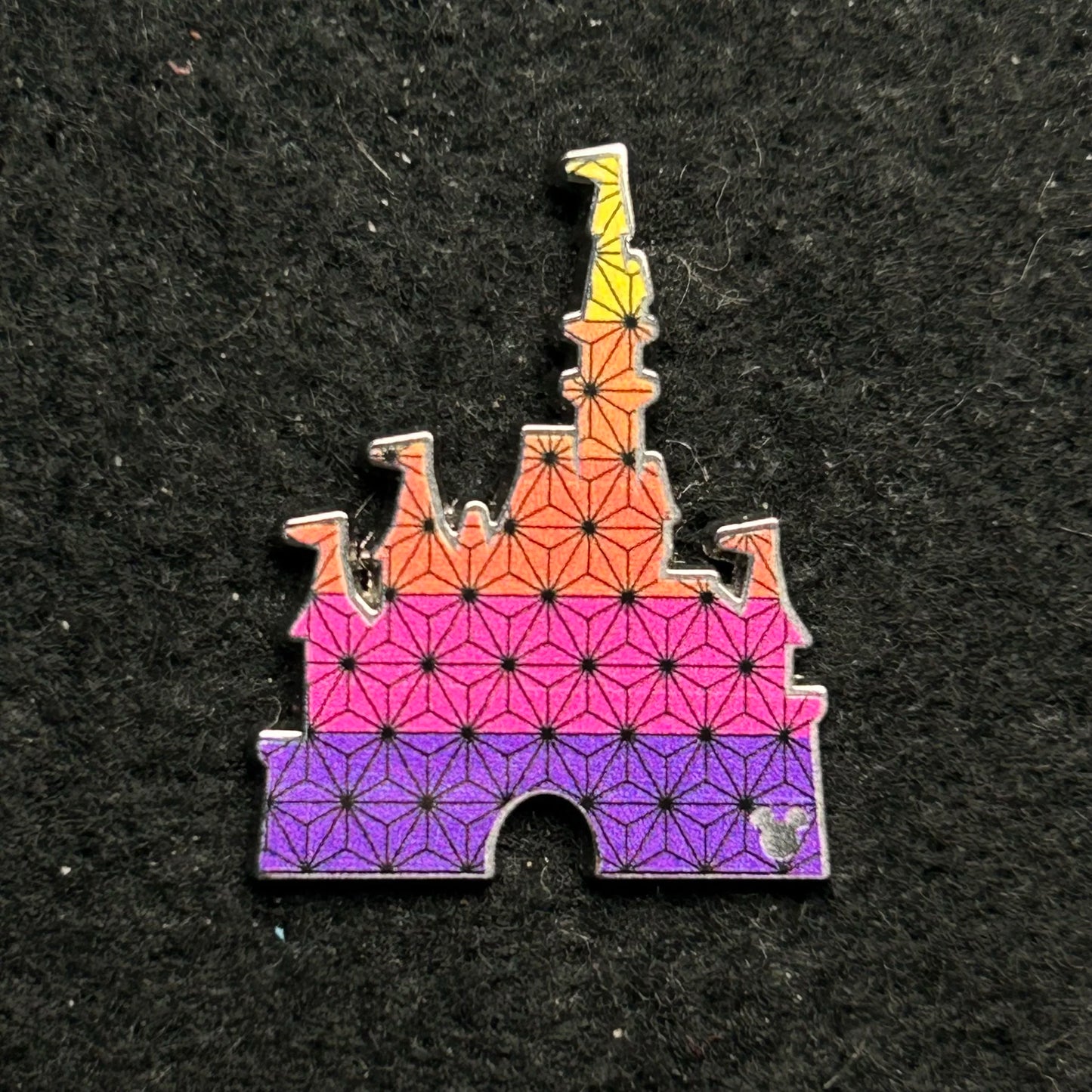 2025 - Epcot - Castle - WDW - HD - Chaser - Disney Pin