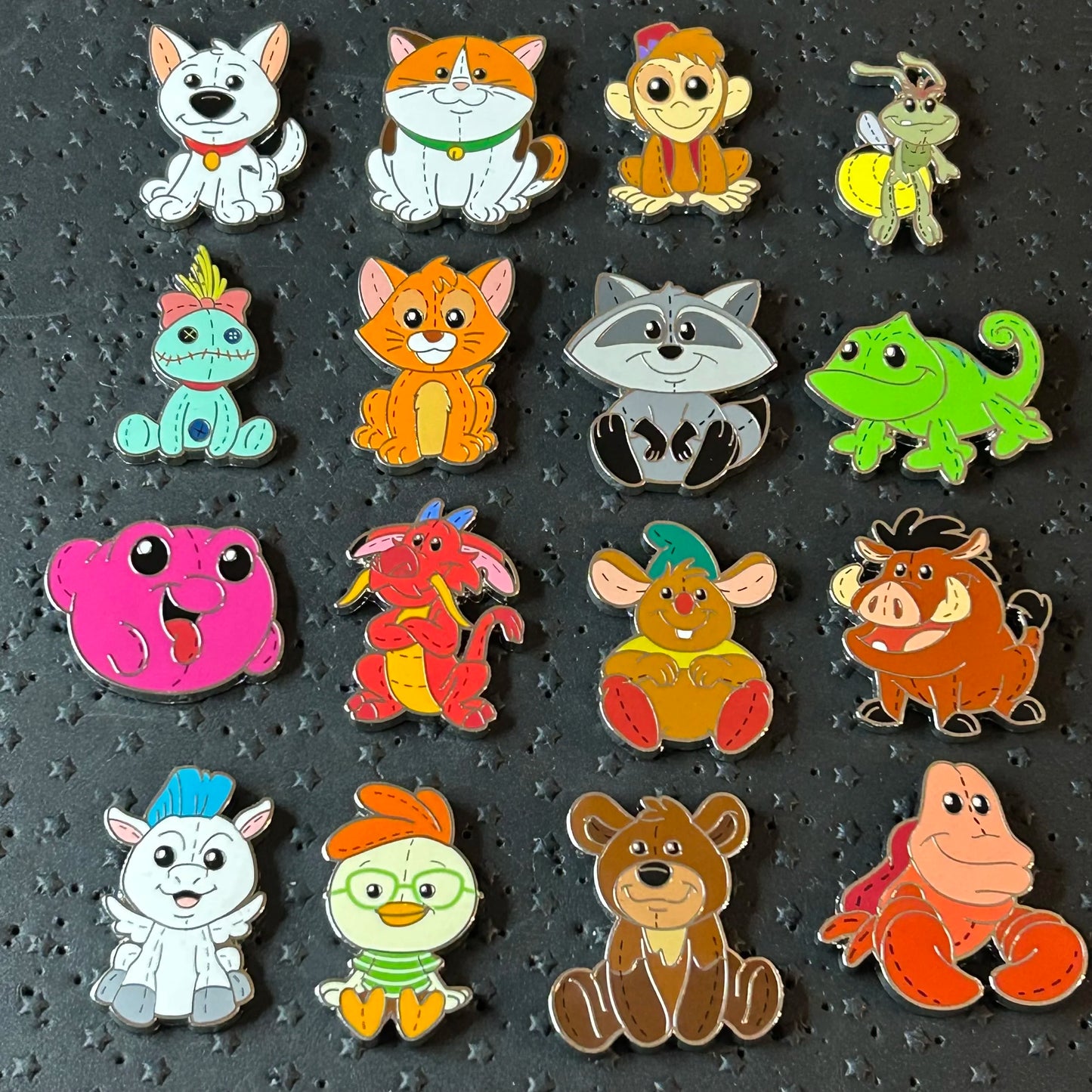FULL SET - 16 Pins - Pixie Plush - Mystery Pin Series