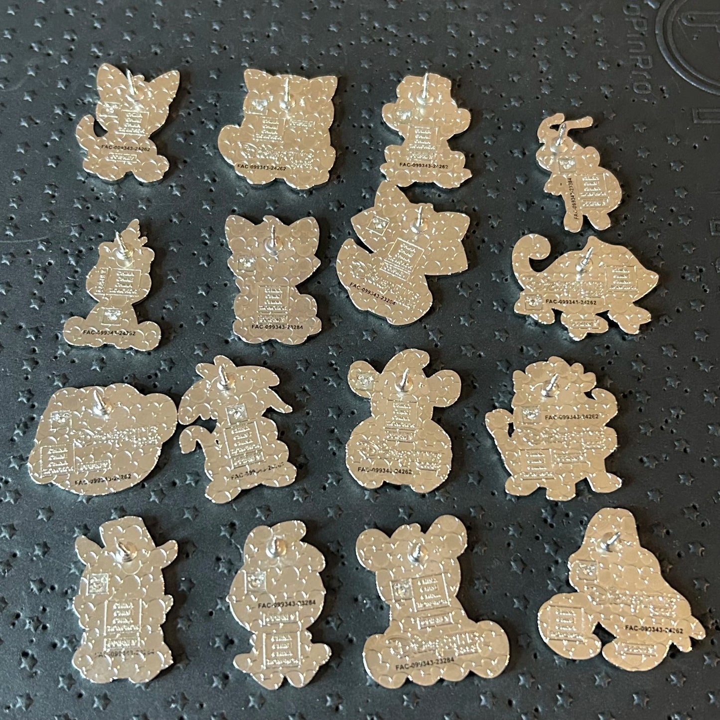 FULL SET - 16 Pins - Pixie Plush - Mystery Pin Series