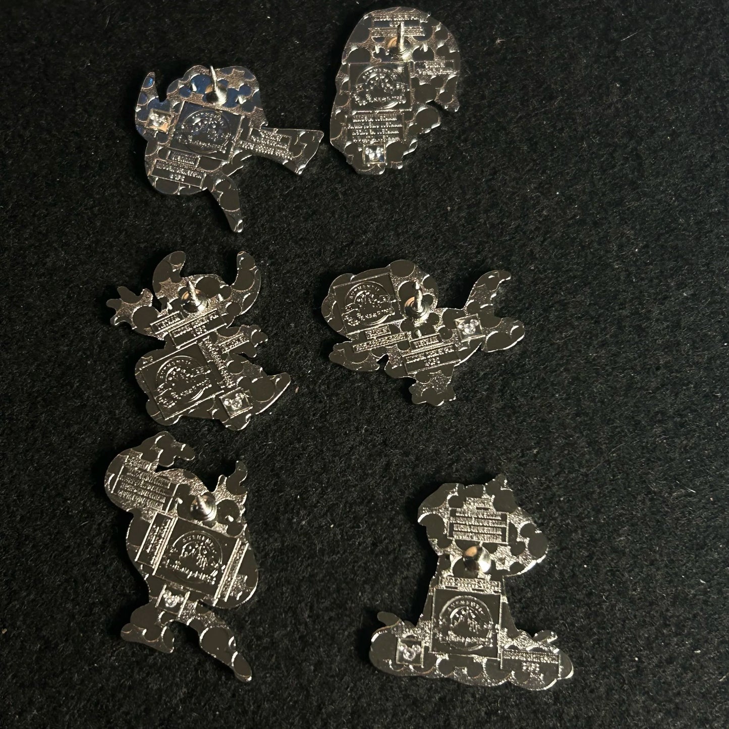 FULL SET - 2025 - Blue Series - Walt Disney World Resort - Hidden Disney - 6 Pins