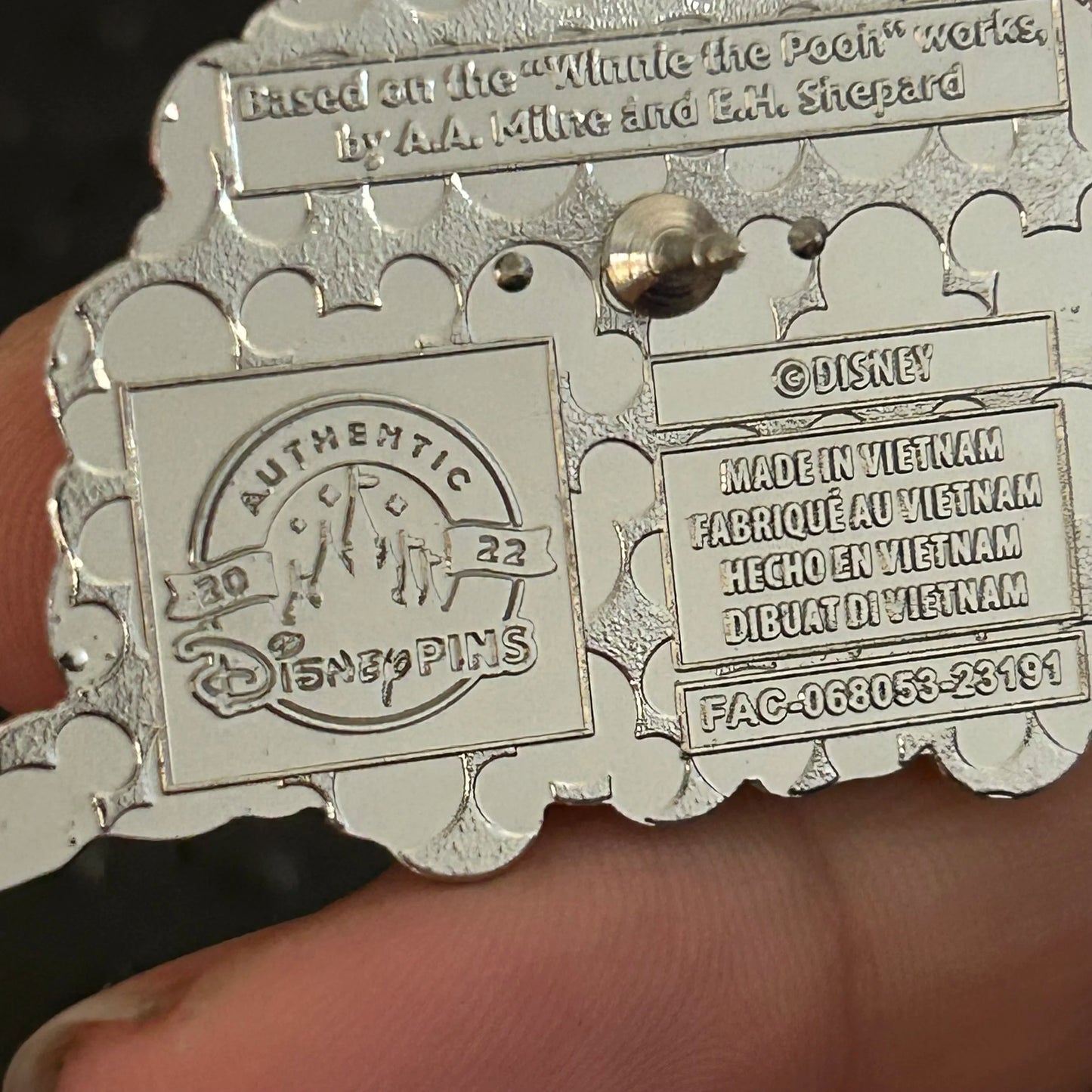 2022 - Eeyore - Winnie the Pooh - Thanks For Noticing Me - Mystery Pin