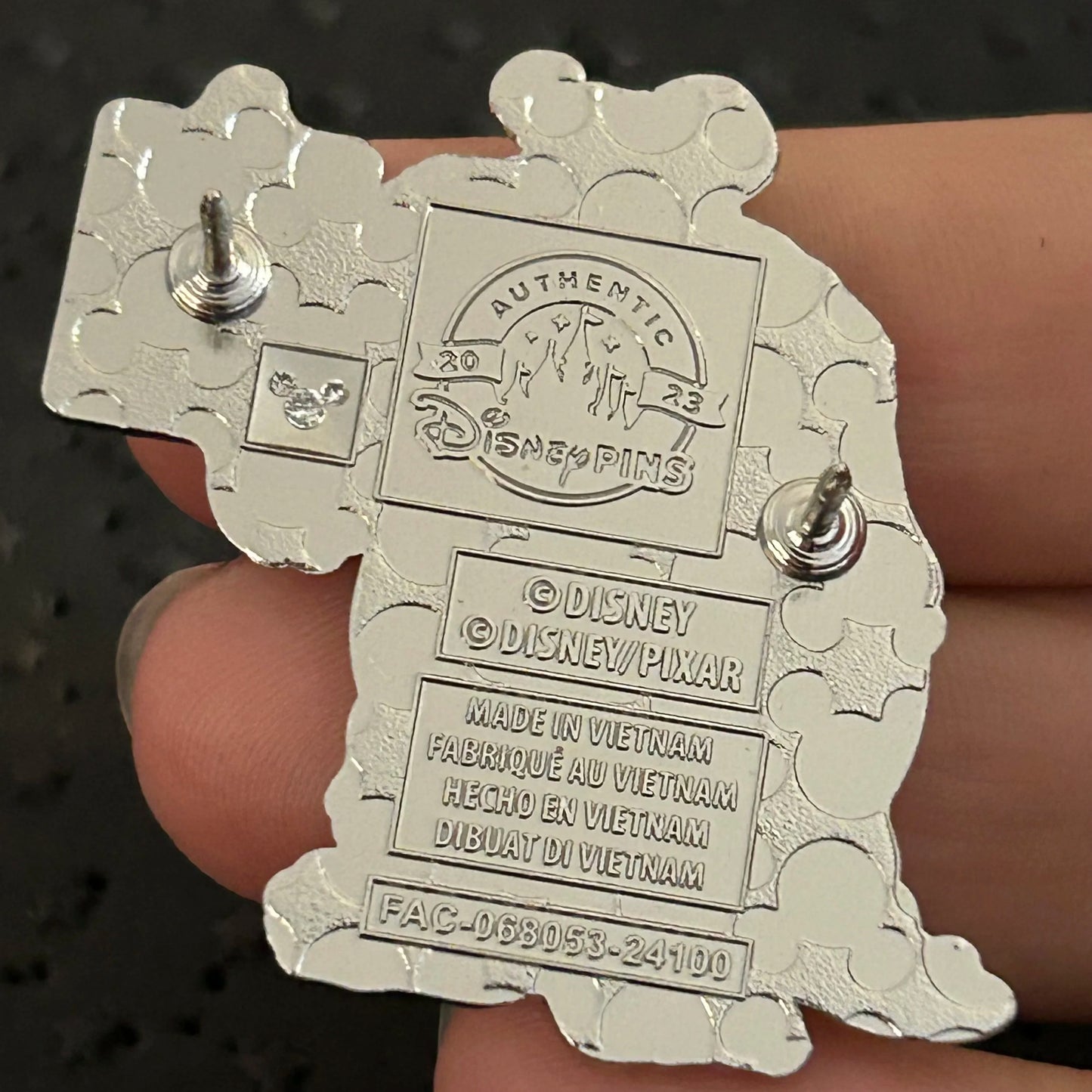 2023 - Sully - Holding Drawing of Him and Boo - Monsters Inc - Disney Pin