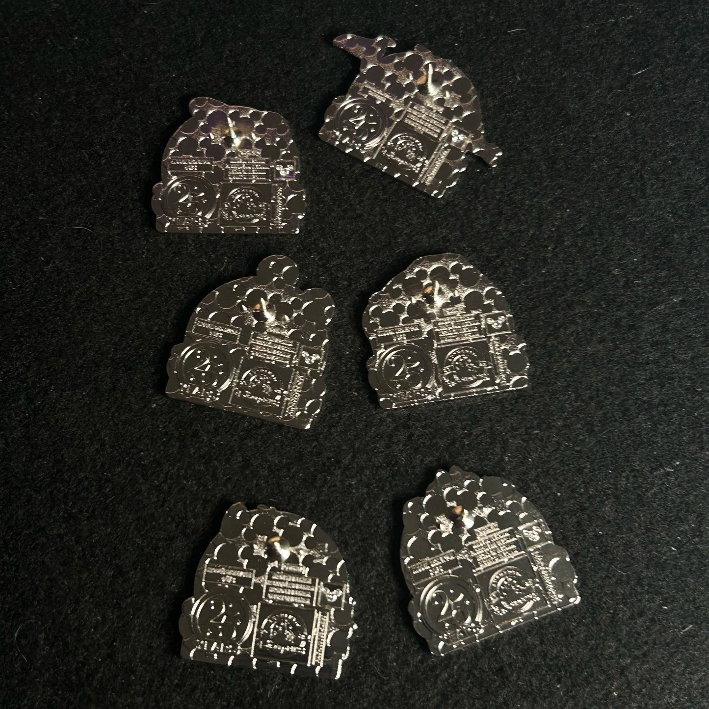 FULL SET - 2025 - 25 Years Of Pin Trading - WDW - HD - 6 Pins