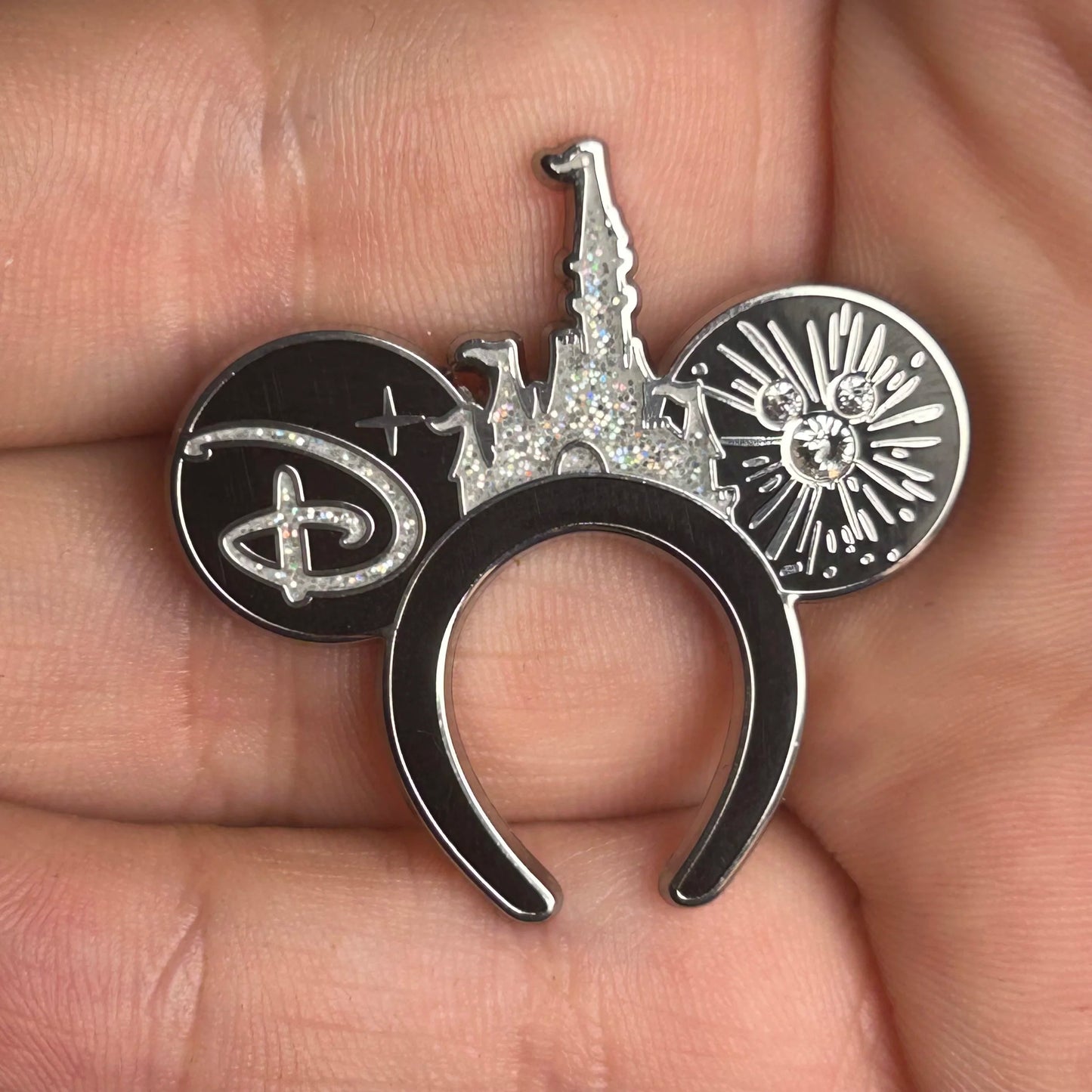 2025 - Walt Disney World - Super Chaser - Mickey Ears - Hidden Disney - Pin