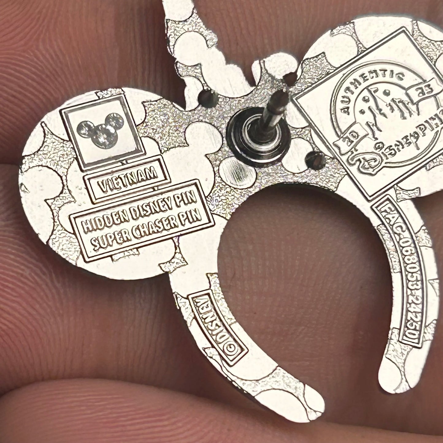2025 - Walt Disney World - Super Chaser - Mickey Ears - Hidden Disney - Pin