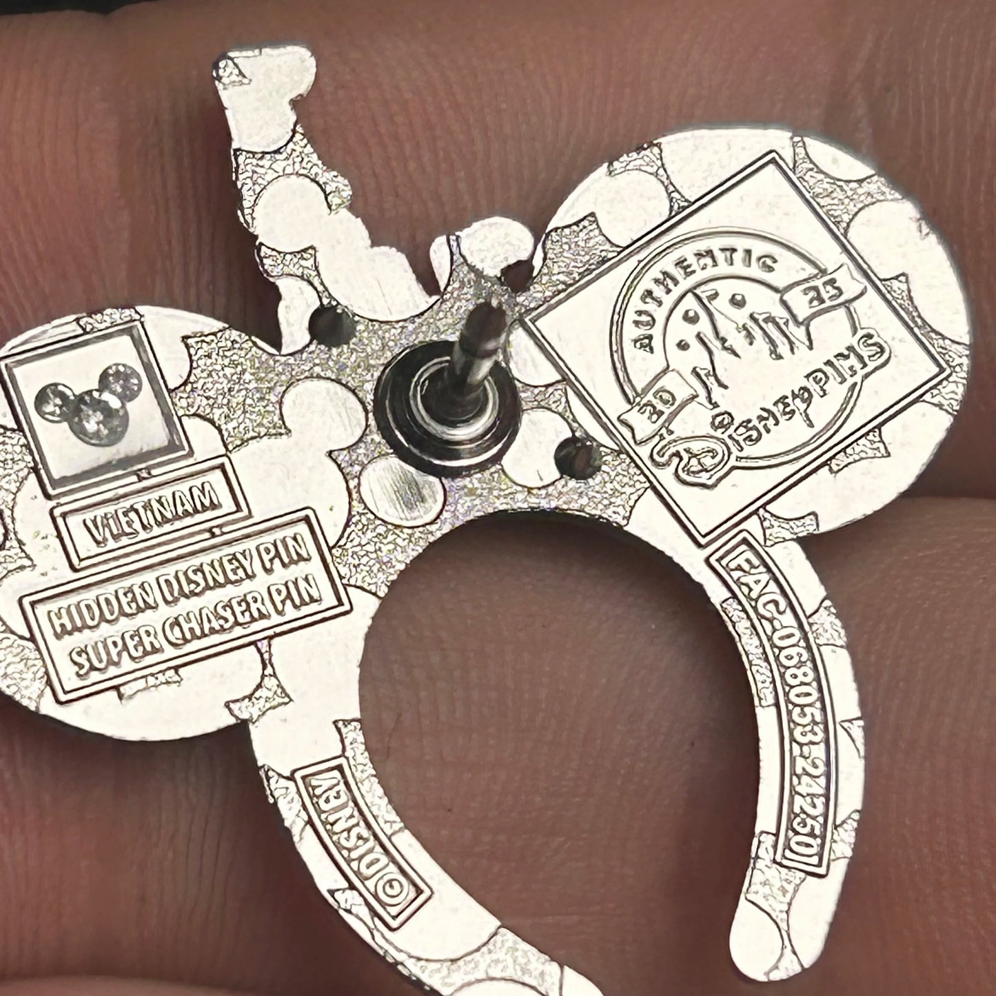 2025 - Walt Disney World - Super Chaser - Mickey Ears - Hidden Disney - Pin