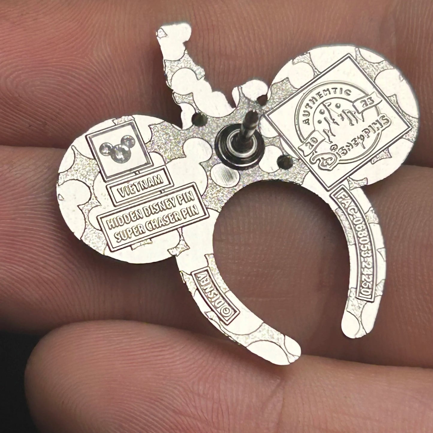 2025 - Walt Disney World - Super Chaser - Mickey Ears - Hidden Disney - Pin