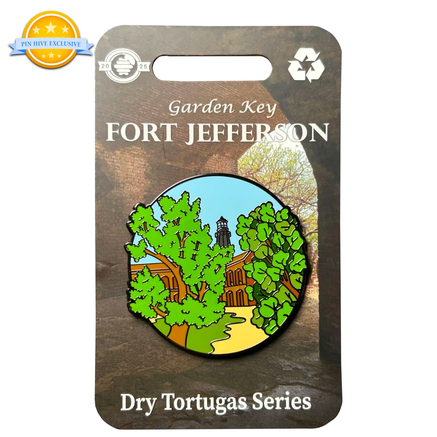 2025 - Fort Jefferson Amphitheater (Parade Ground) - DRTO Series - LR Pin - Pin Hive Exclusive