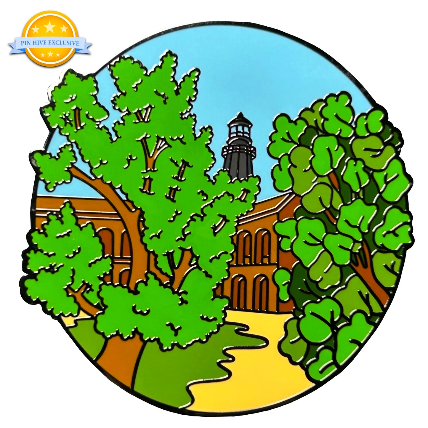 2025 - Fort Jefferson Amphitheater (Parade Ground) - DRTO Series - LR Pin - Pin Hive Exclusive