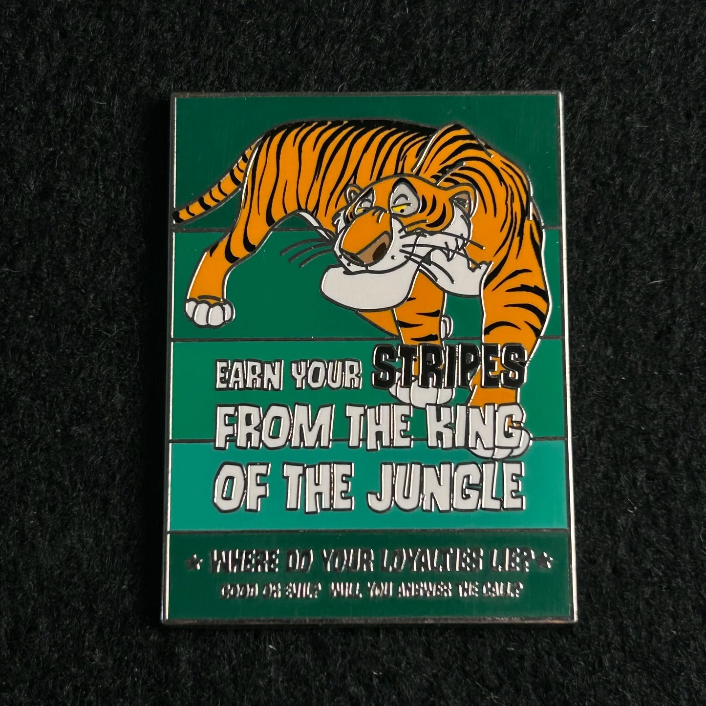 2021 - Shere Khan - Earn Your Stripes - Jungle Book - LE 2,000 - Disney Pin