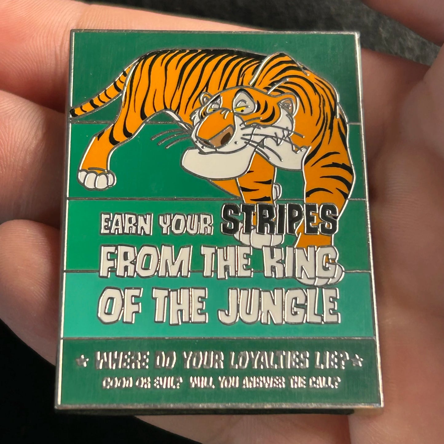 2021 - Shere Khan - Earn Your Stripes - Jungle Book - LE 2,000 - Disney Pin