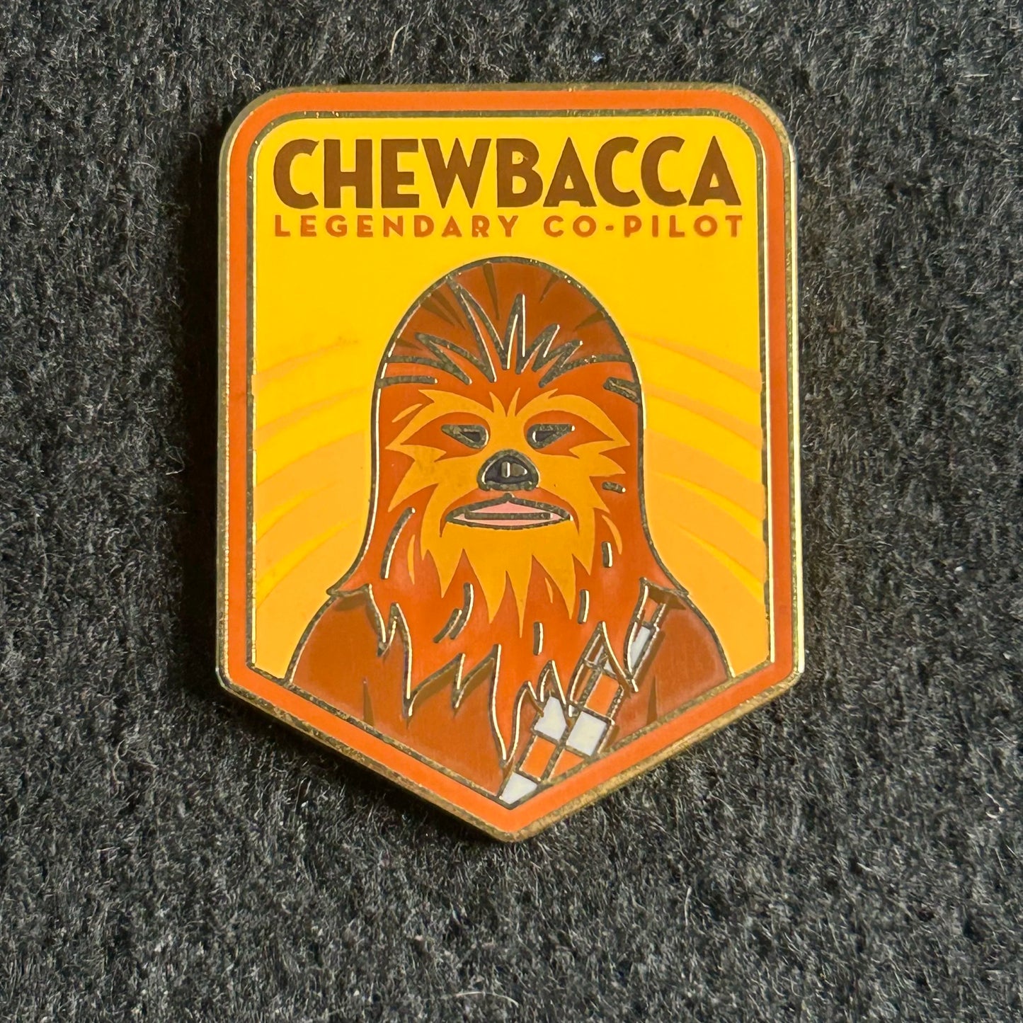 2018 - Chewbacca- Star Wars - Retro Banner Series - Disney Pin