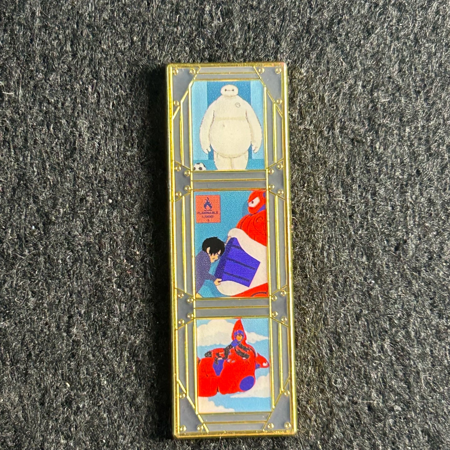 Loungefly - Baymax and Hiro - Big Hero 6 - Portrait - Disney Pin