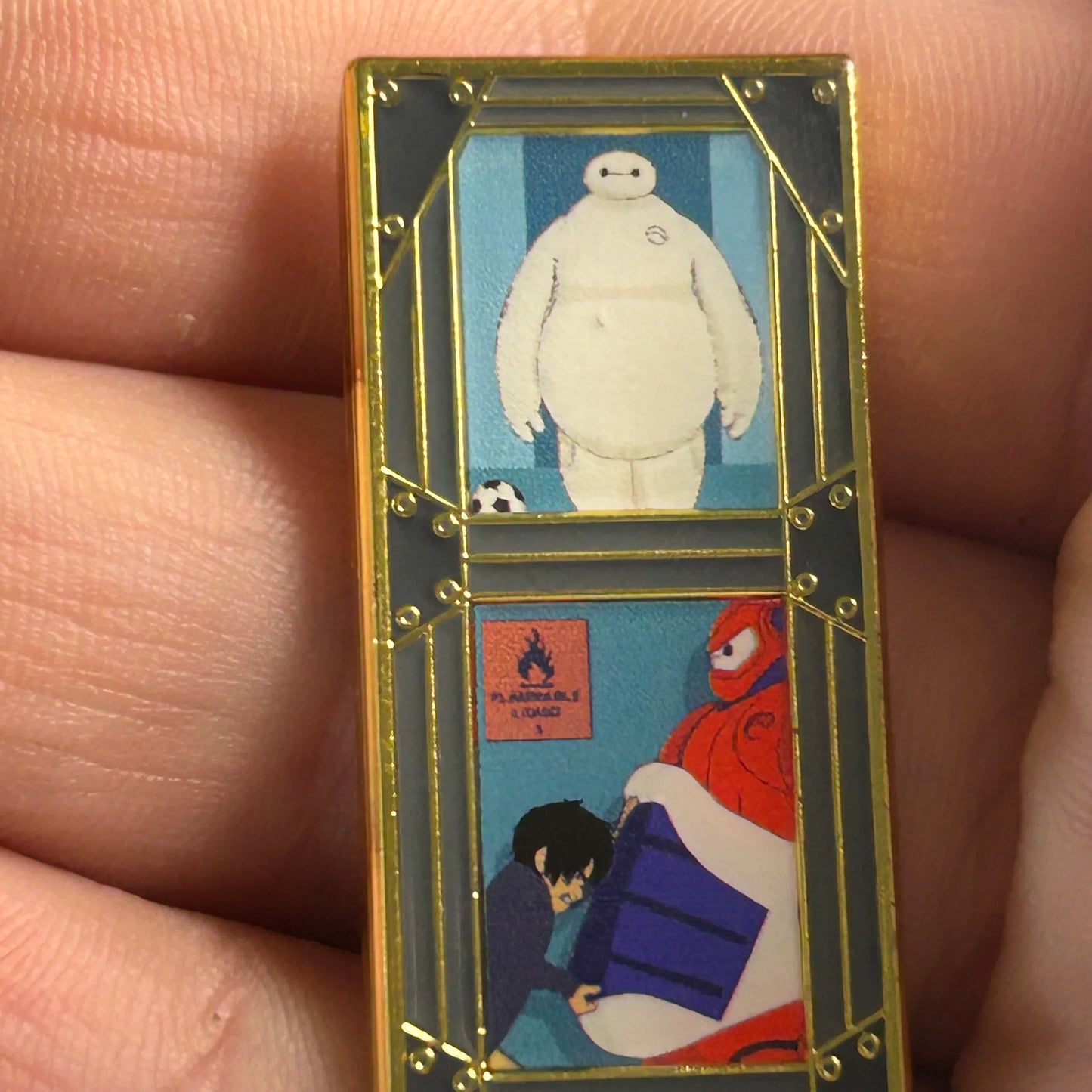 Loungefly - Baymax and Hiro - Big Hero 6 - Portrait - Disney Pin