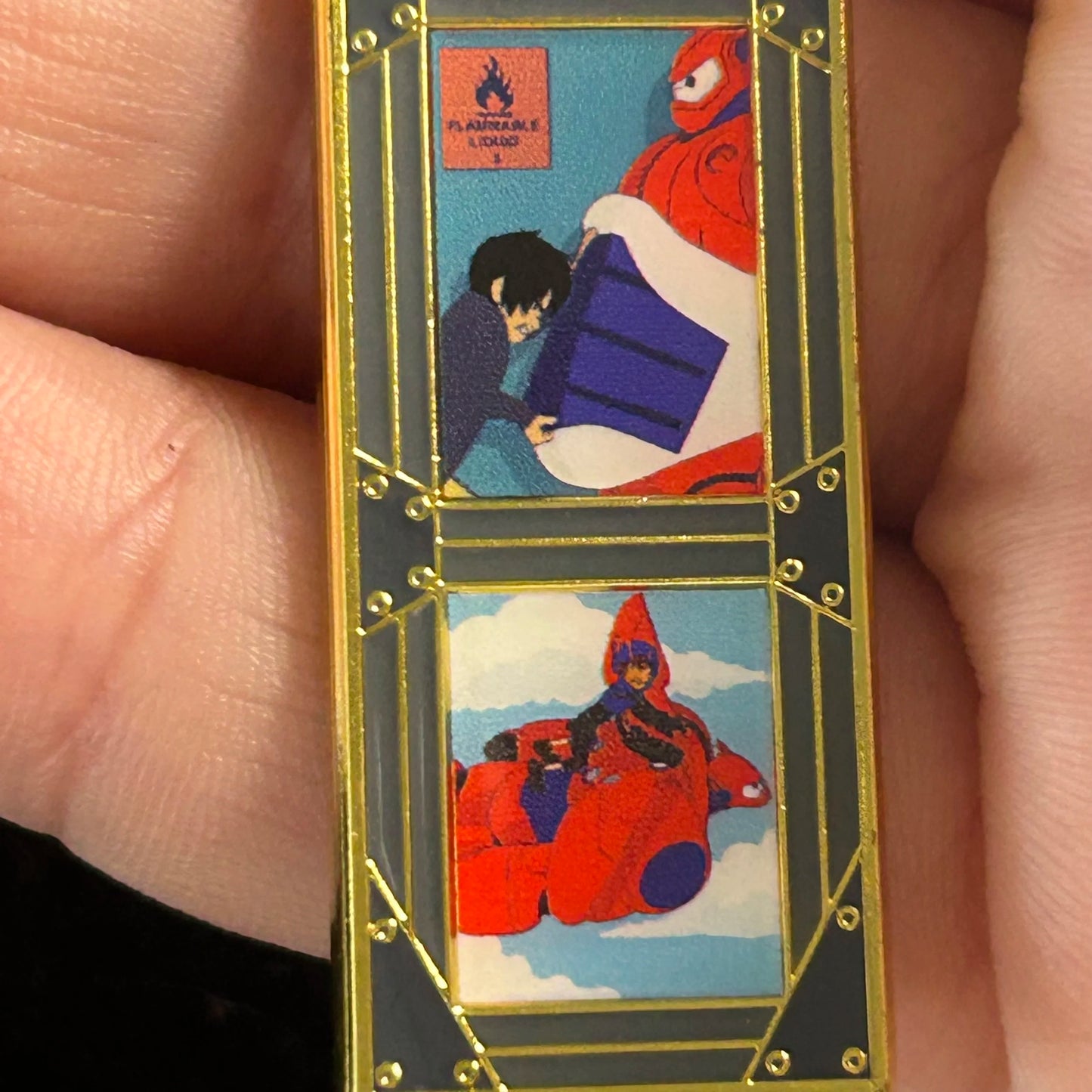 Loungefly - Baymax and Hiro - Big Hero 6 - Portrait - Disney Pin