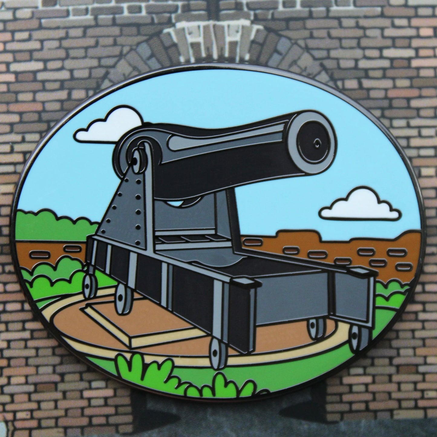 2025 - Rodman Gun Pin - Dry Tortugas Series - Pin Hive Exclusive