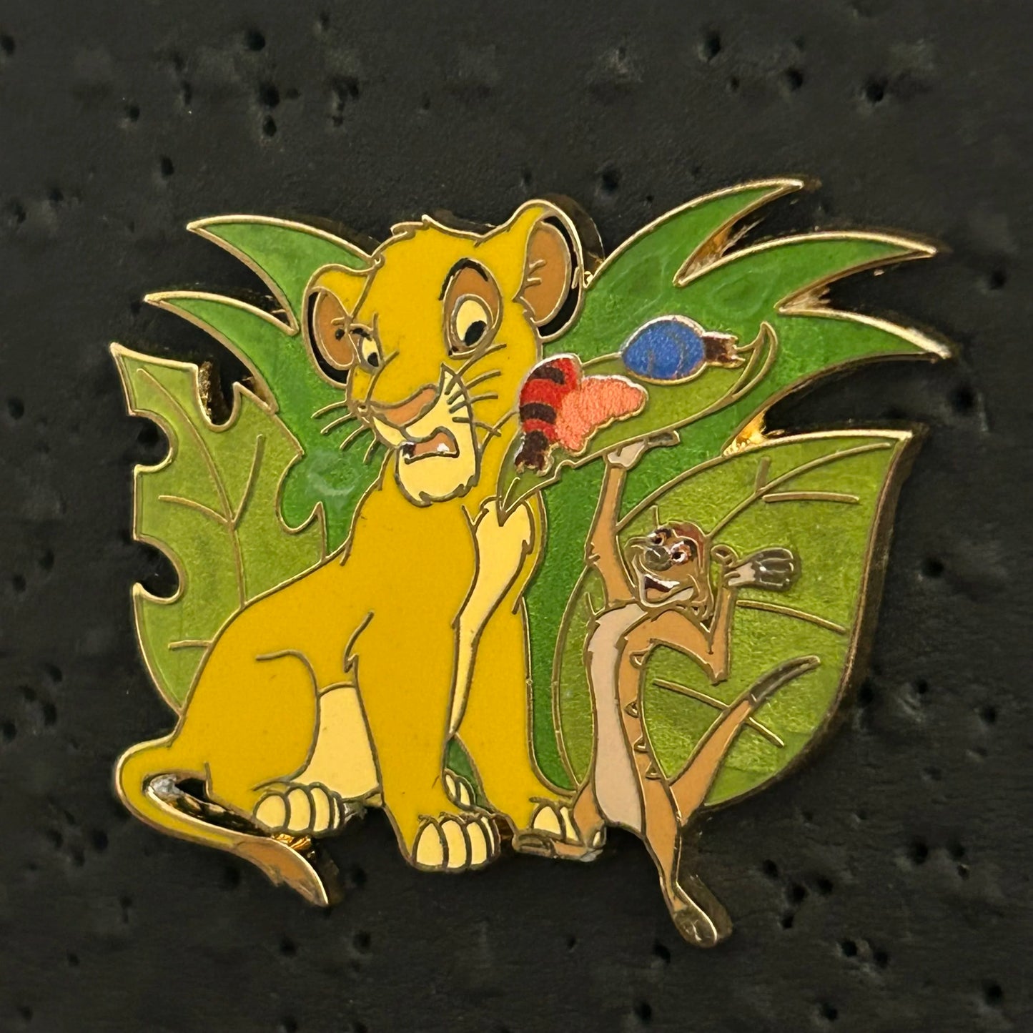 2024 - Simba and Timon with Grub - The Lion King - Disney Pin