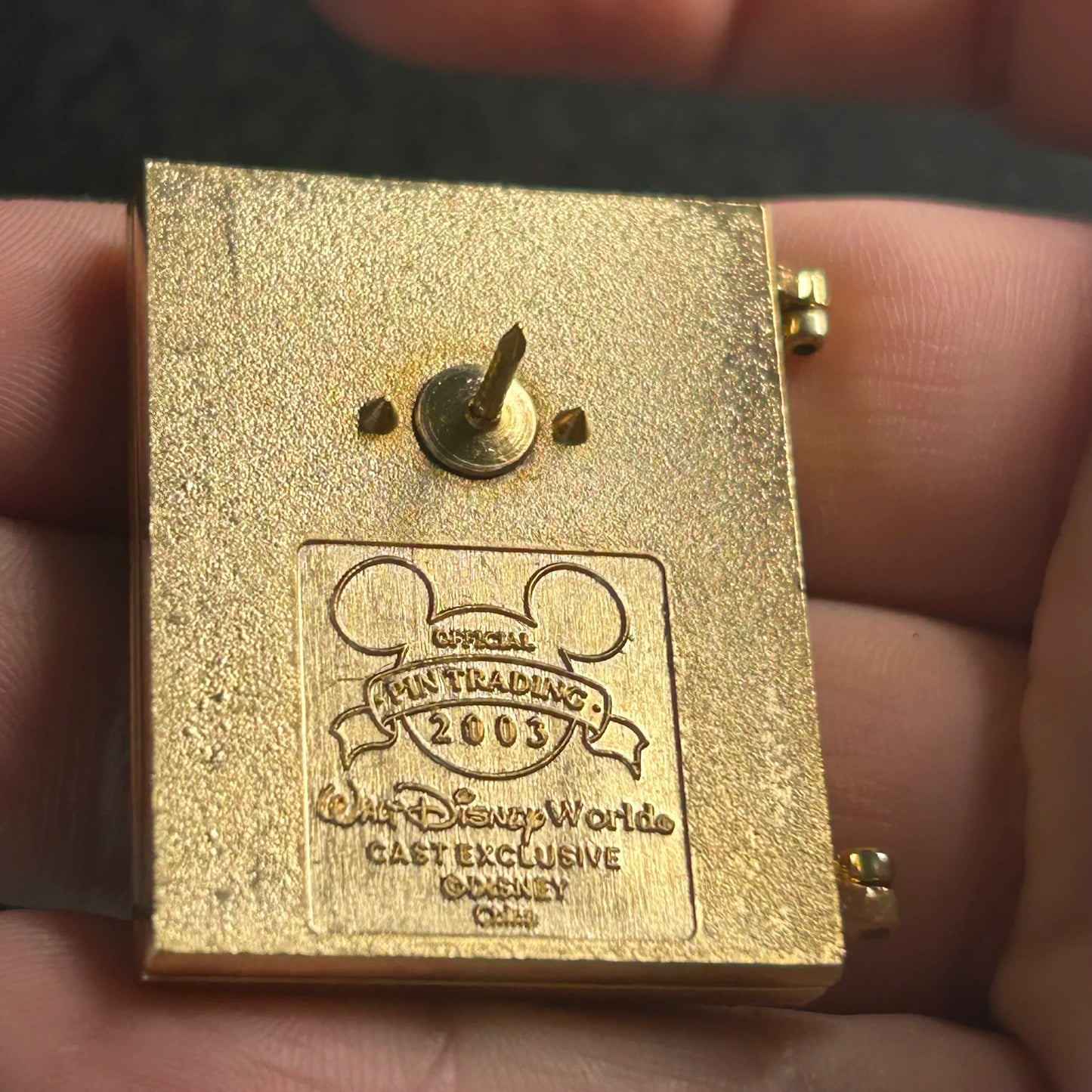 2003 - Mickey, Donald and Goofy - Happy Birthday - Card - With Card - Disney Pin