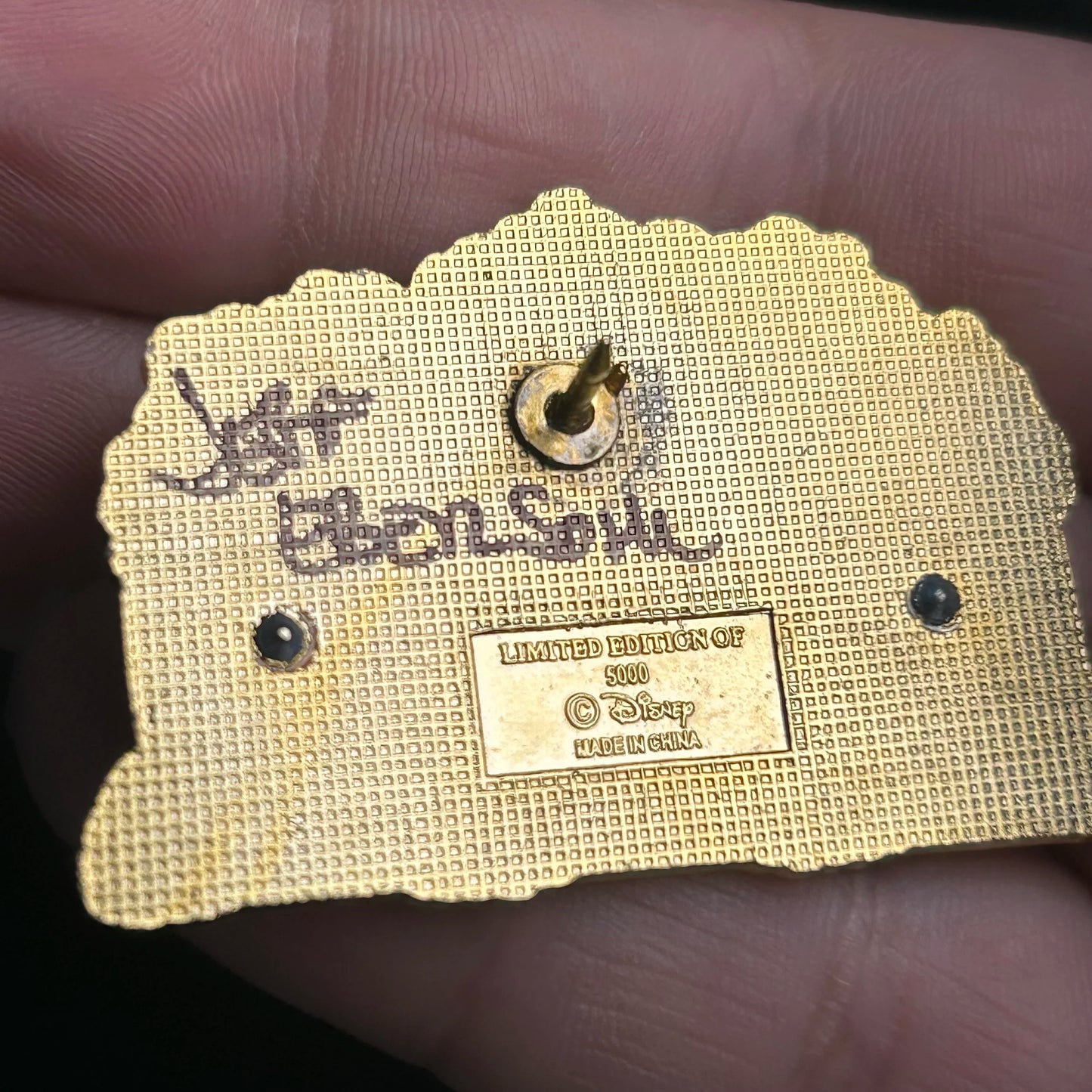 2000 - Mickey and Minnie Mouse - Gate - WDW - LE 5,000 - Artist Signed - Disney Pin