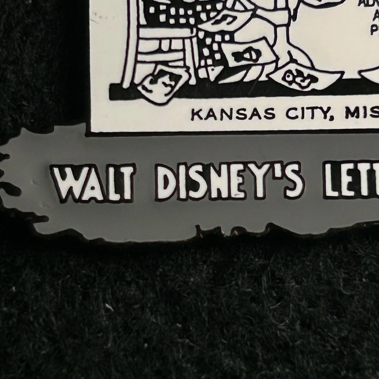 2001 - Walt Disney Cartoonist - Letterhead - LE 1,494 out of 5,000 - Disney Pin