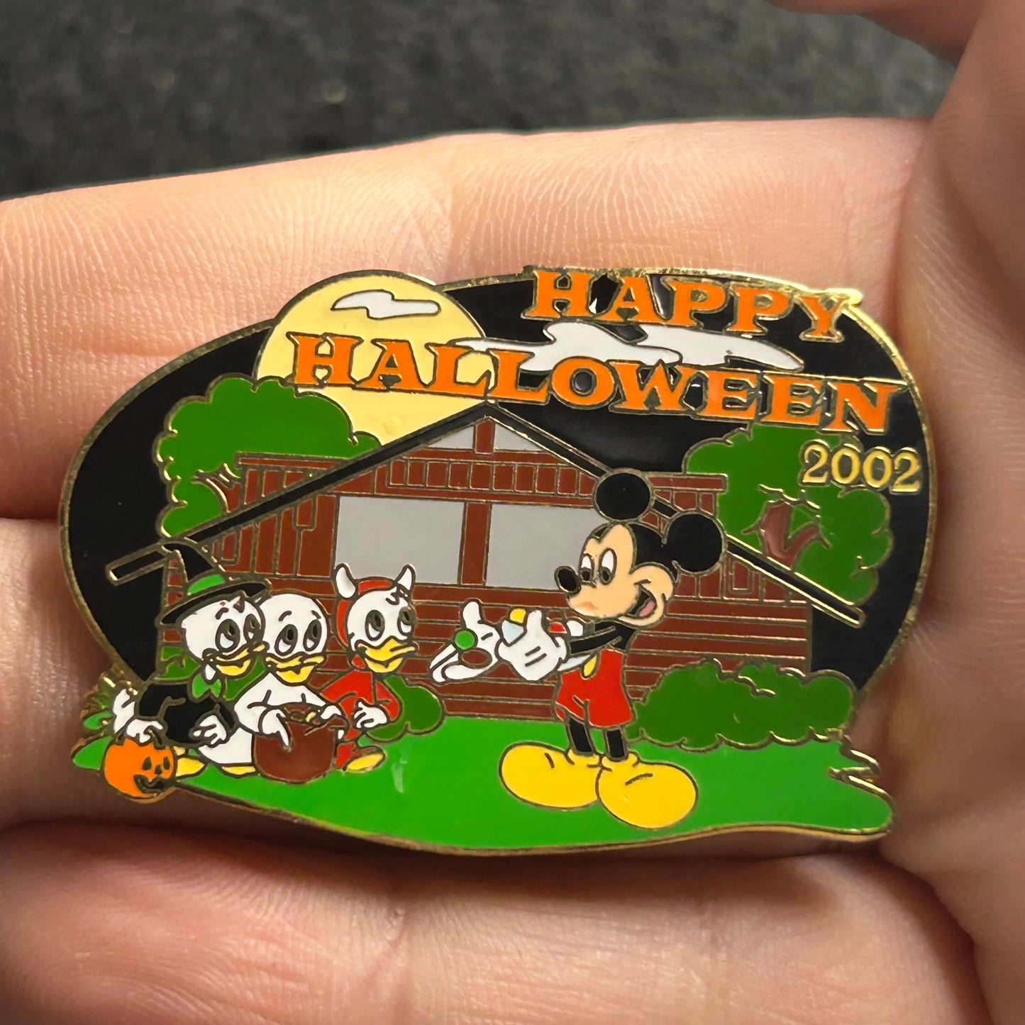 2002 - Mickey, Huey, Dewey, and Louie - Halloween - LE 3,000 - Disney Pin