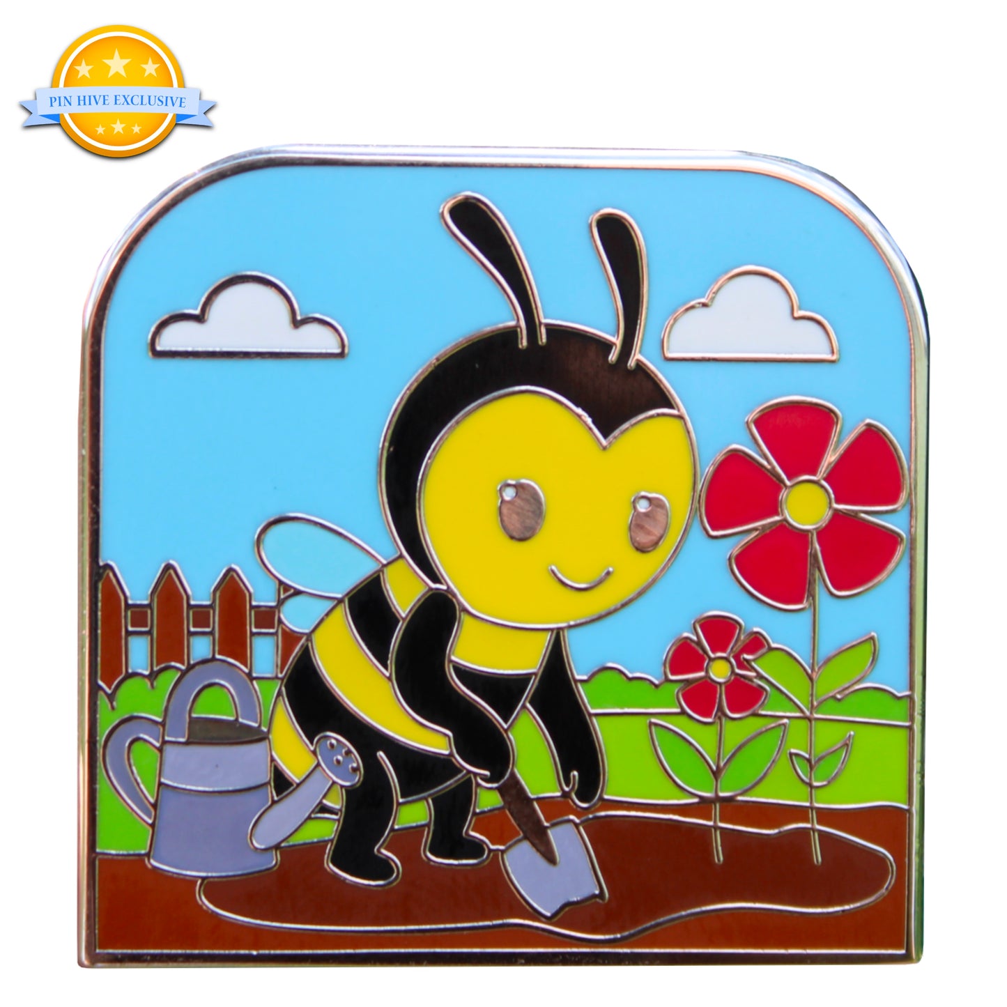 2025 - Gardening Bee - LR - Reward Exclusive Pin
