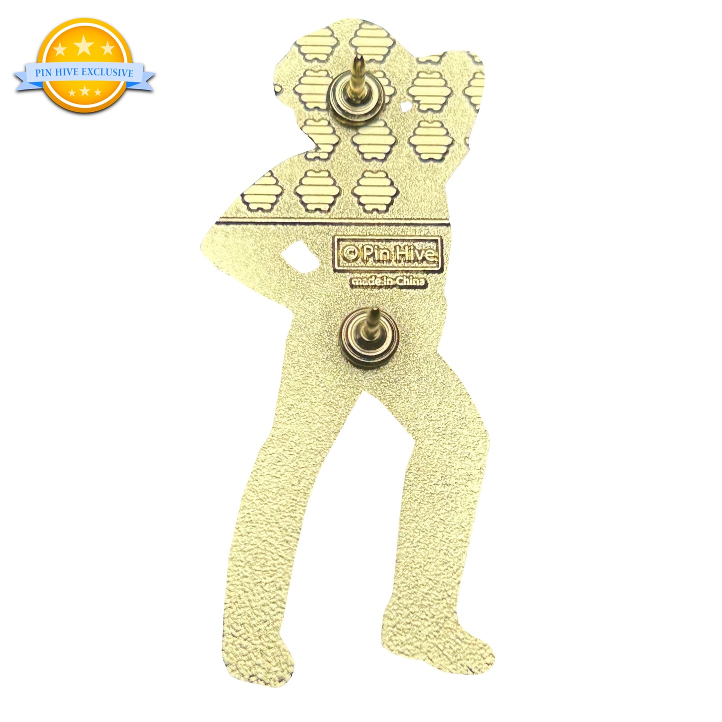 2025 - Protect and Serve - Sassy Policeman - 24 k Gold Plated Pin - Hive Exclusive