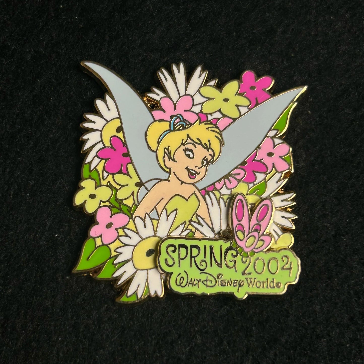2004 - Tinker Bell - Spring - Surprise Series - LE 1,000 - 1 of 4 - Disney Pin on Pin