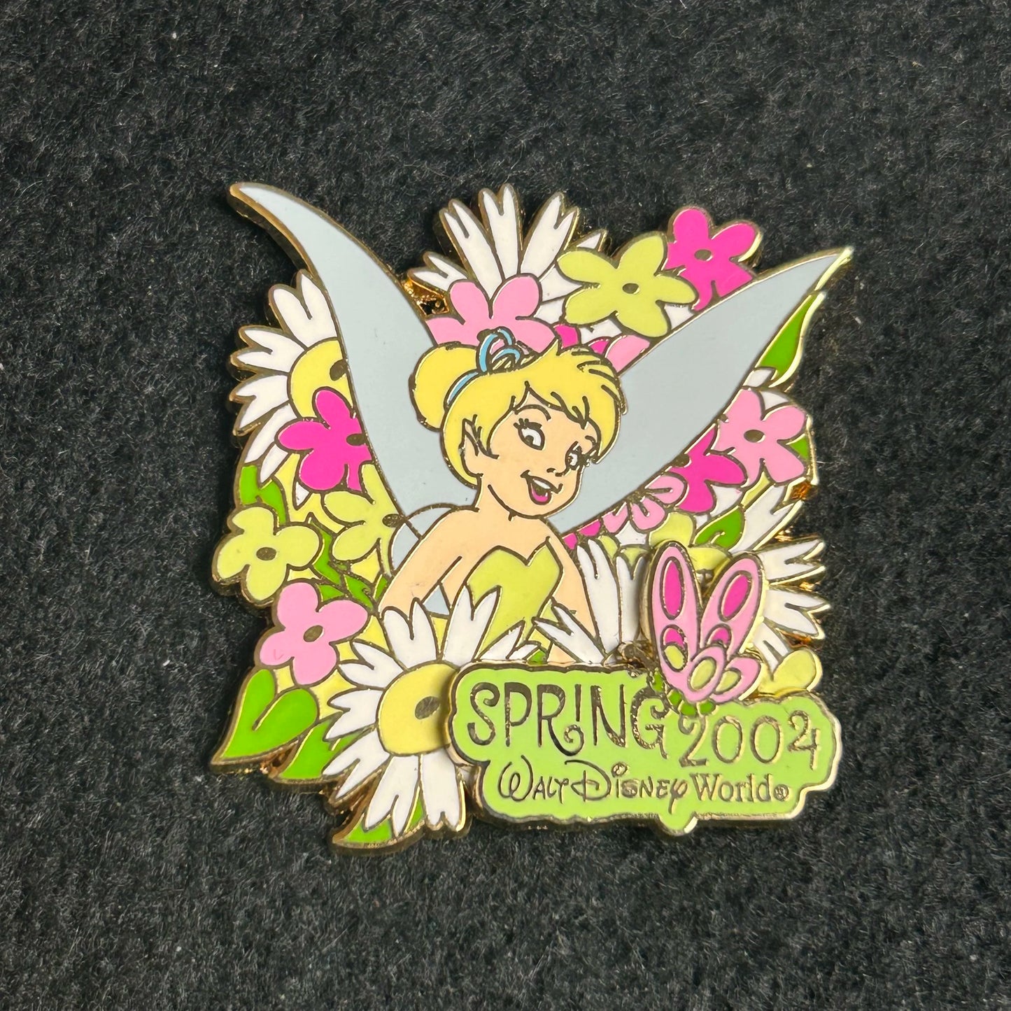 2004 - Tinker Bell - Spring - Surprise Series - LE 1,000 - 1 of 4 - Disney Pin on Pin
