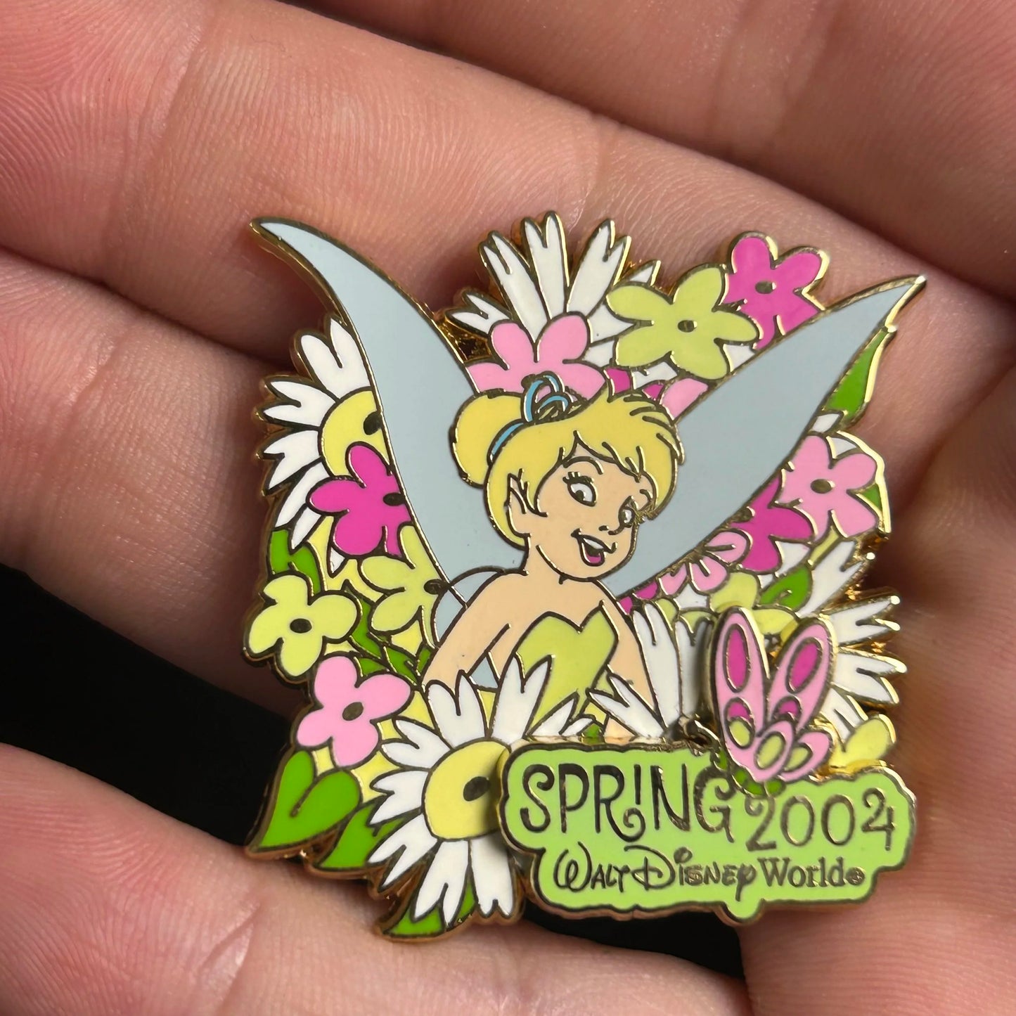 2004 - Tinker Bell - Spring - Surprise Series - LE 1,000 - 1 of 4 - Disney Pin on Pin