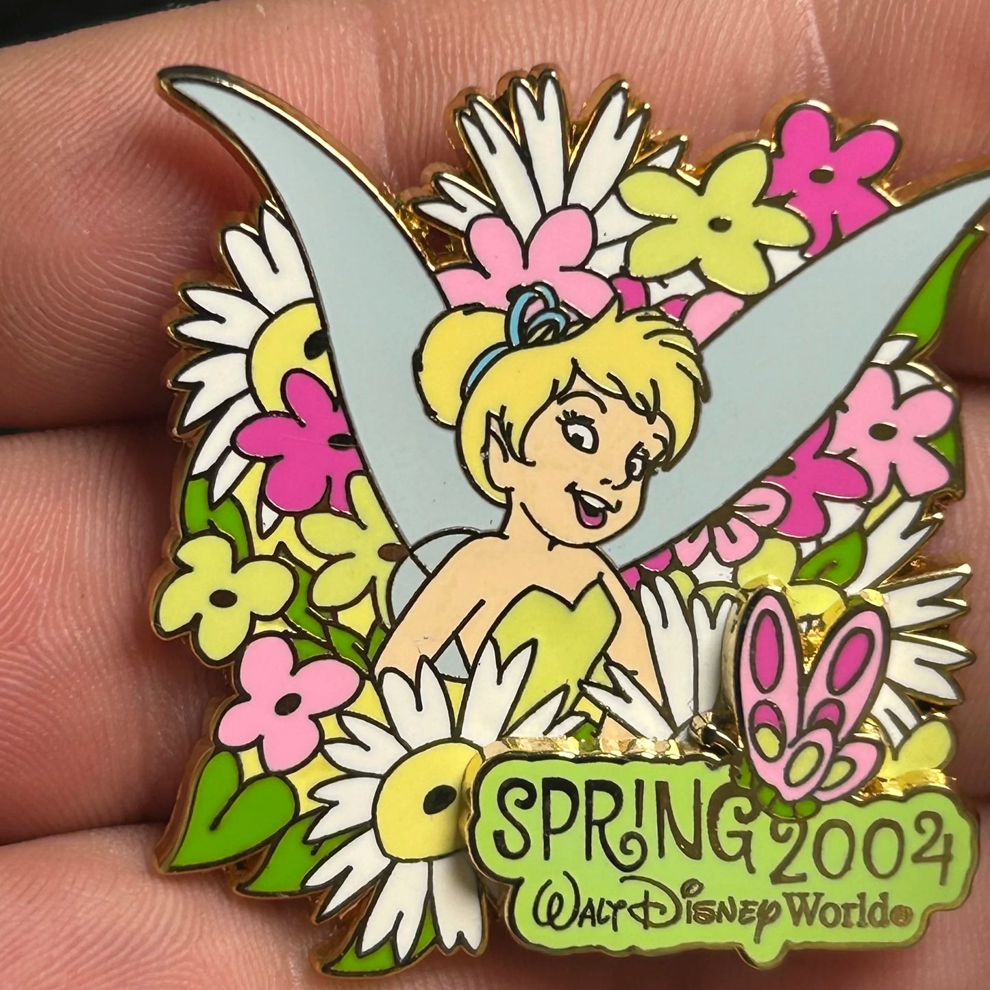2004 - Tinker Bell - Spring - Surprise Series - LE 1,000 - 1 of 4 - Disney Pin on Pin