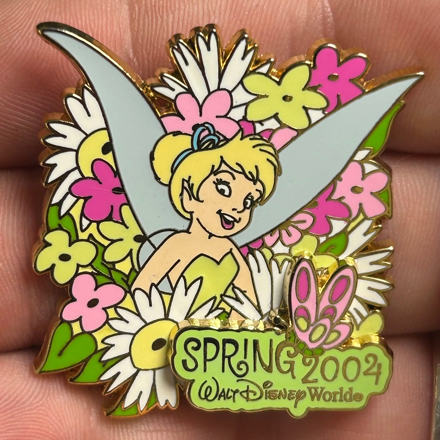 2004 - Tinker Bell - Spring - Surprise Series - LE 1,000 - 1 of 4 - Disney Pin on Pin