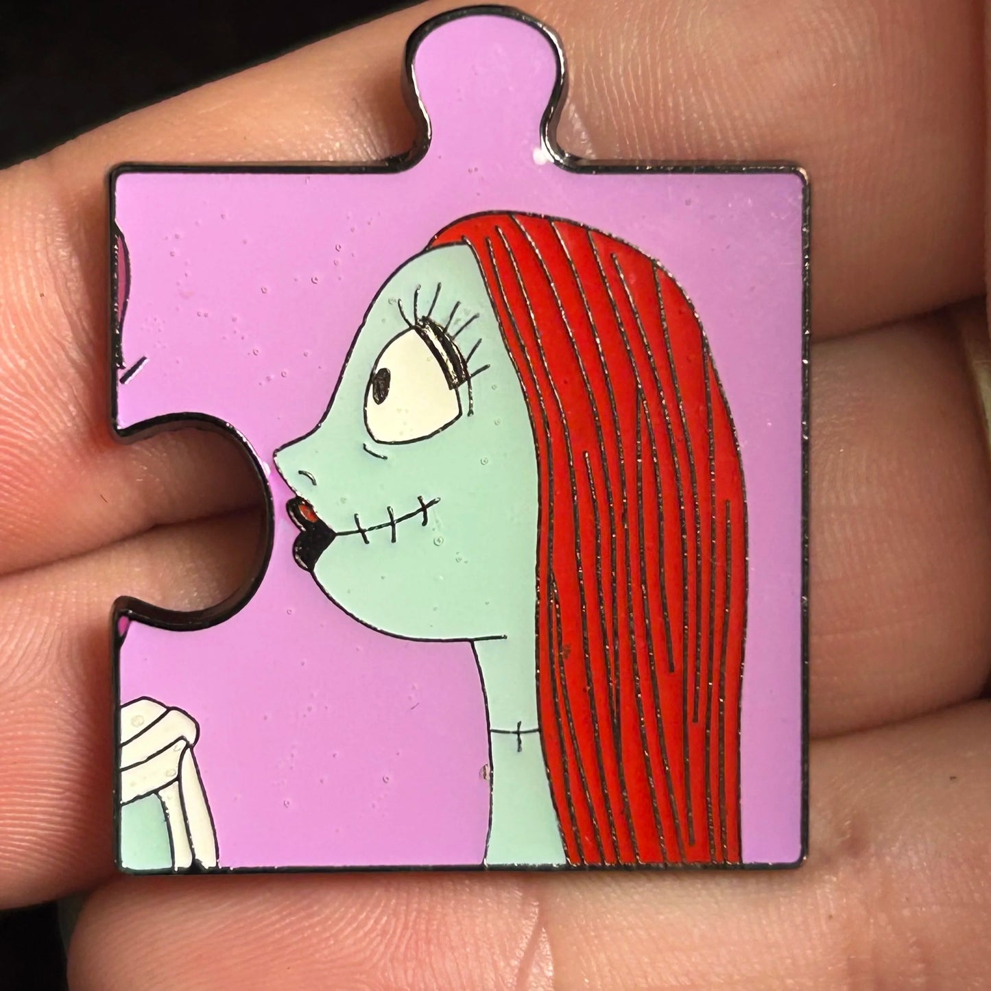 Loungefly- Sally - Nightmare Before Christmas - Purple - Puzzle - Disney Pin