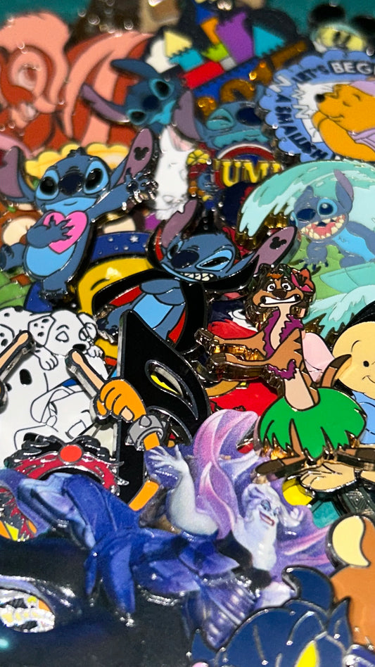 Bulk Disney Pin Lot (12 Pins)