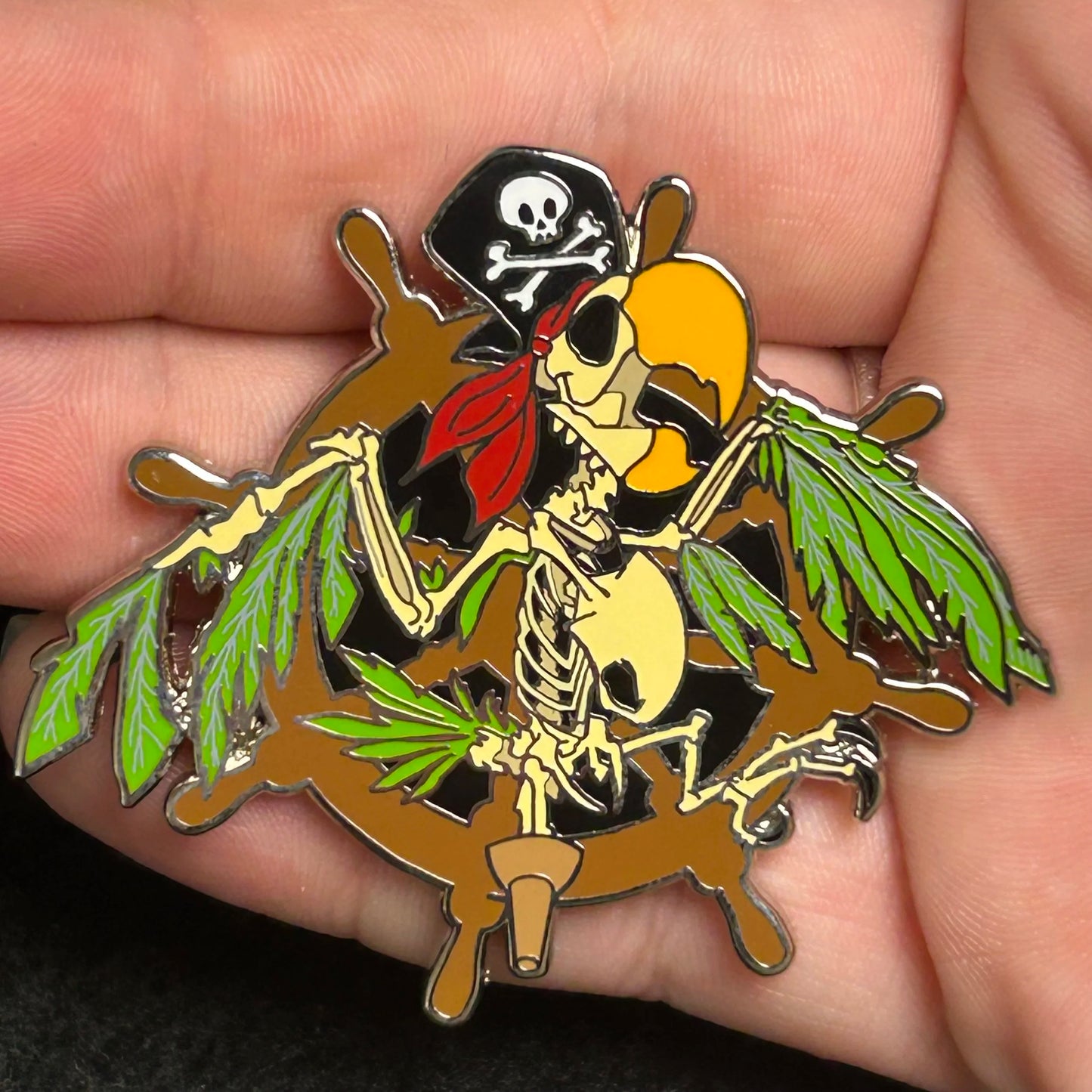2022 - Parrot Skeleton - Pirates of the Caribbean - Disney Pin