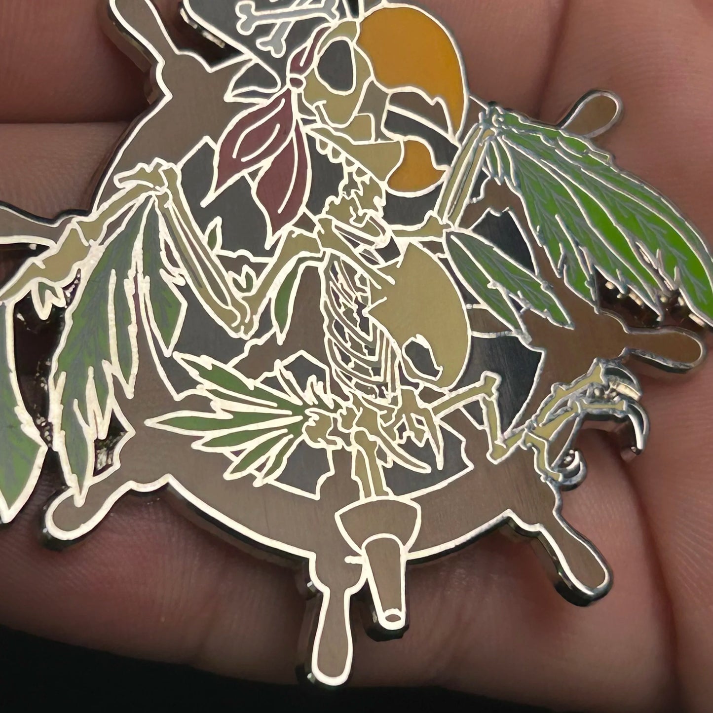 2022 - Parrot Skeleton - Pirates of the Caribbean - Disney Pin