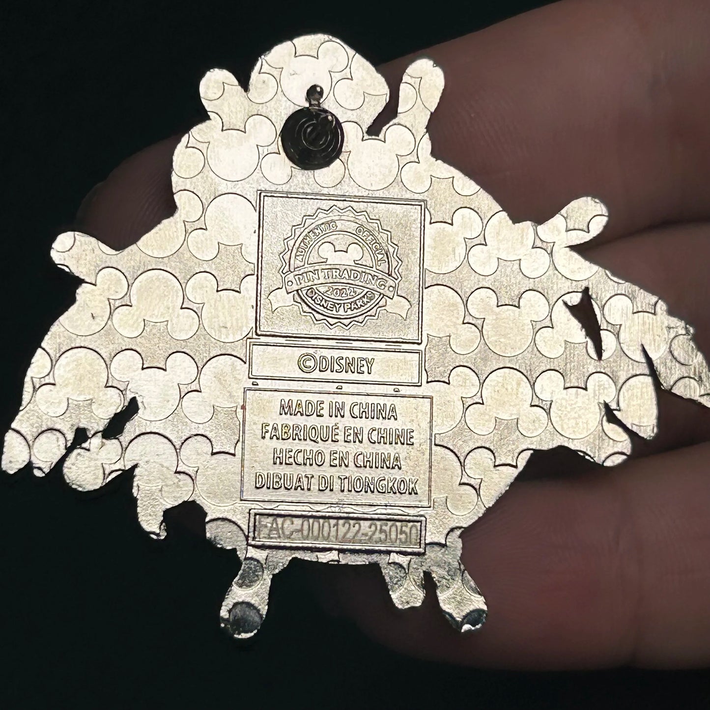 2022 - Parrot Skeleton - Pirates of the Caribbean - Disney Pin