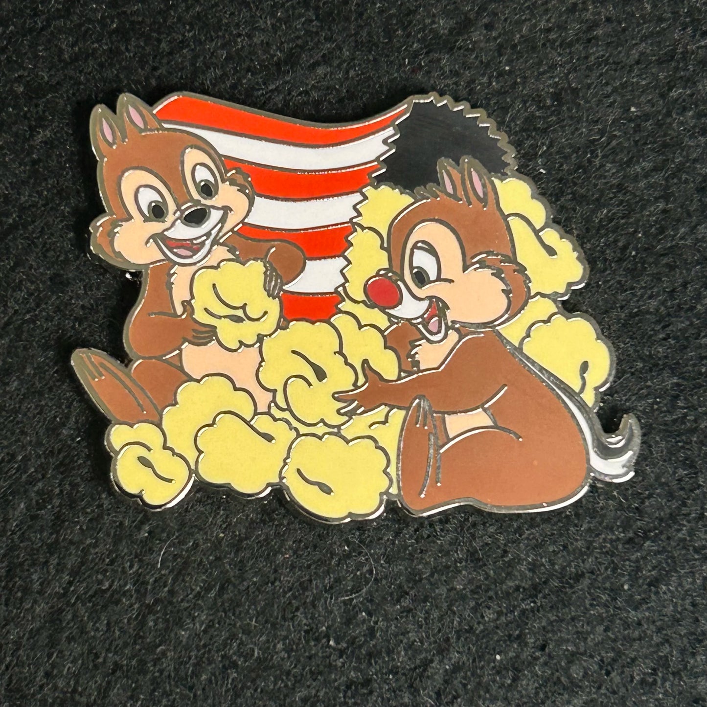 2025 - Chip and Dale - Eating Popcorn - Disney Pin