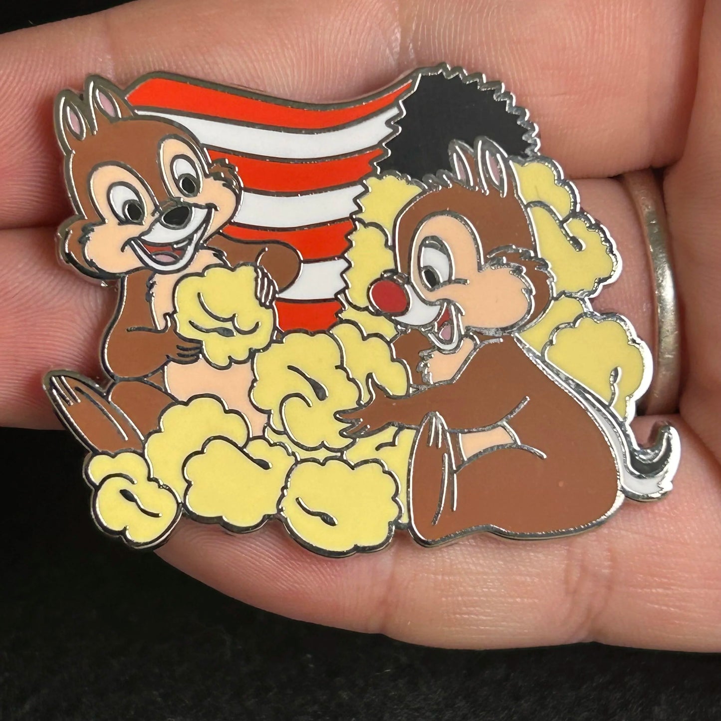 2025 - Chip and Dale - Eating Popcorn - Disney Pin