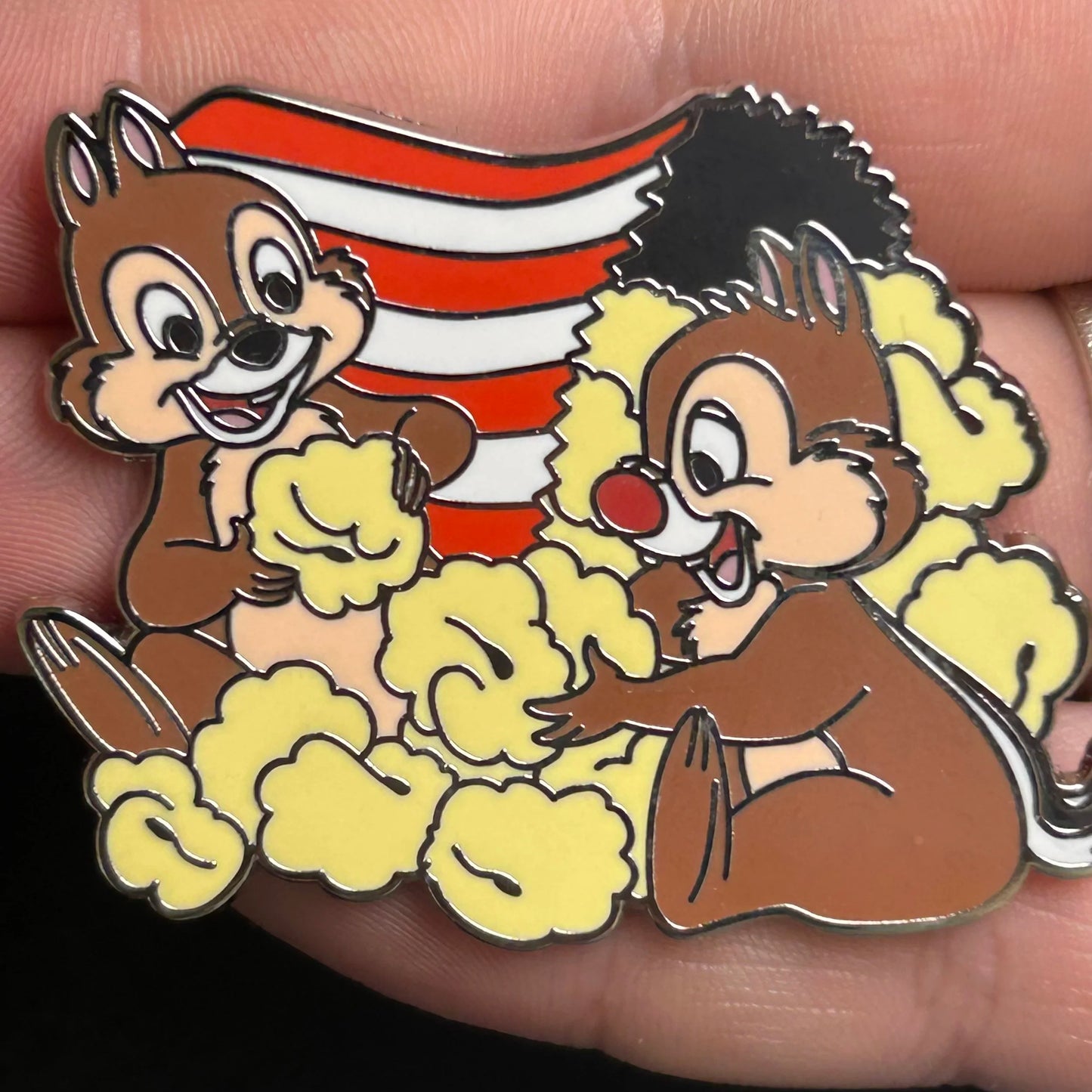 2025 - Chip and Dale - Eating Popcorn - Disney Pin